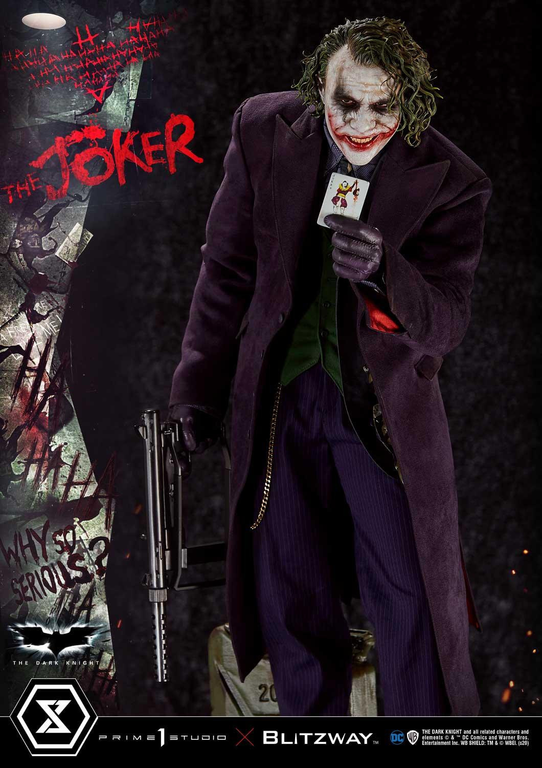 The Dark Knight - Joker - Museum Masterline Series  (MMTDK-01) - 1/3 (Blitzway, Prime 1 Studio) photo 93