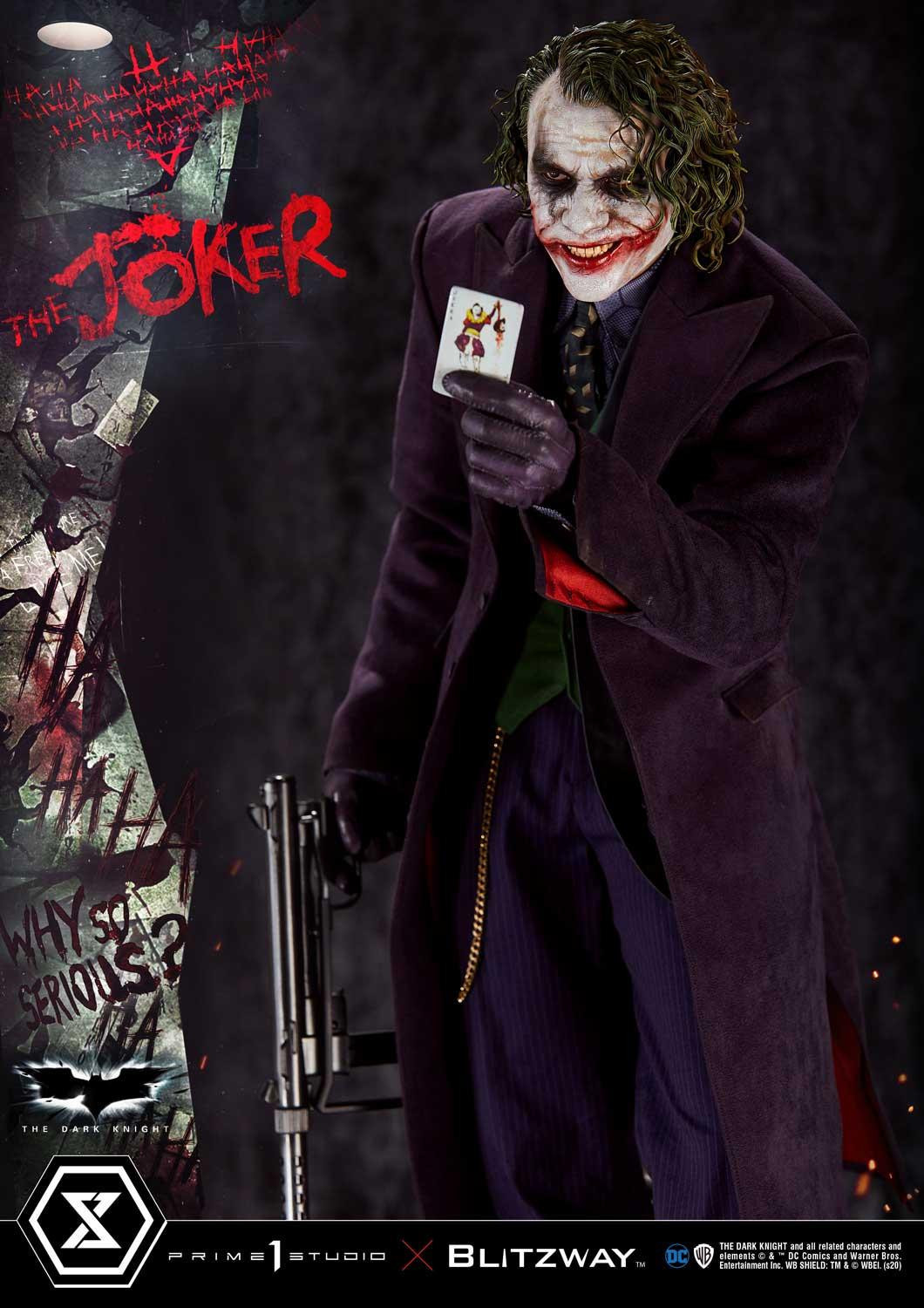 The Dark Knight - Joker - Museum Masterline Series  (MMTDK-01) - 1/3 (Blitzway, Prime 1 Studio) photo 96