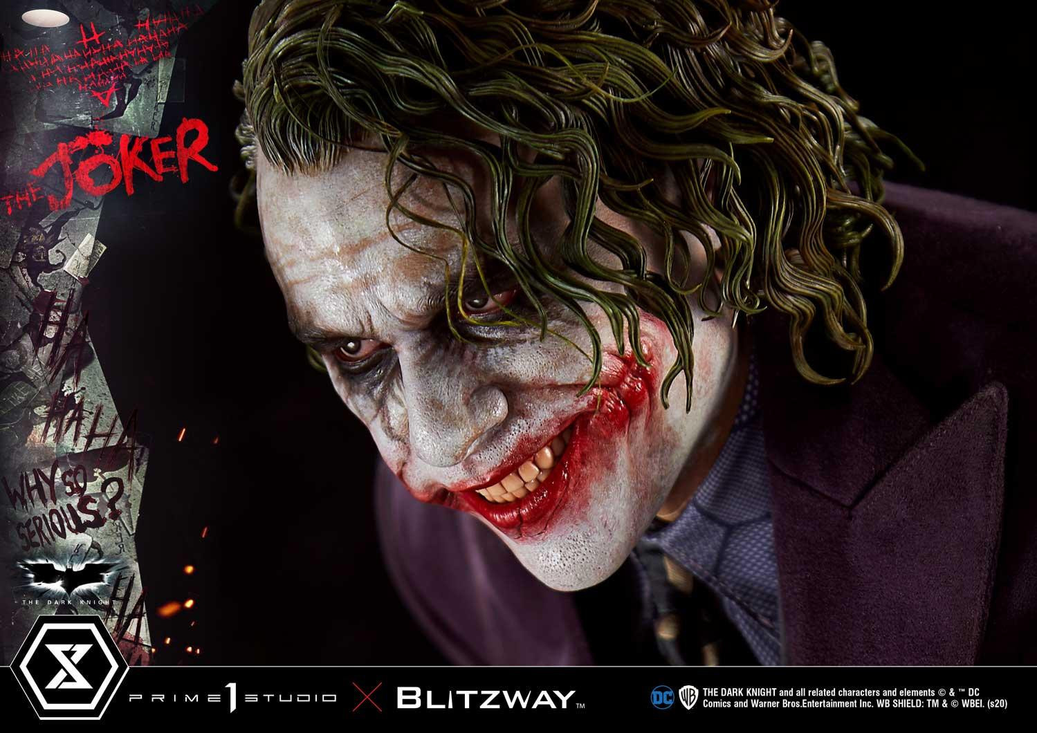 The Dark Knight - Joker - Museum Masterline Series  (MMTDK-01) - 1/3 (Blitzway, Prime 1 Studio) photo 97