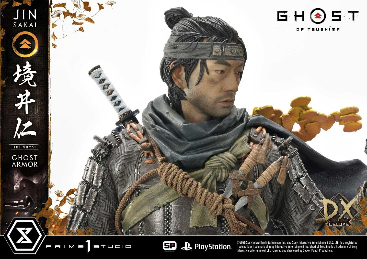 Ghost of Tsushima - Sakai Jin - Ultimate Premium Masterline  (UPMGHOT-01DXS) - 1/4 - Ghost Armor, DX Bonus version (Prime 1 Studio) photo 3