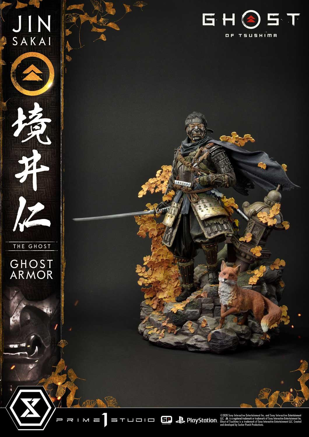 Ghost of Tsushima - Sakai Jin - Ultimate Premium Masterline  (UPMGHOT-01DXS) - 1/4 - Ghost Armor, DX Bonus version (Prime 1 Studio) photo 9