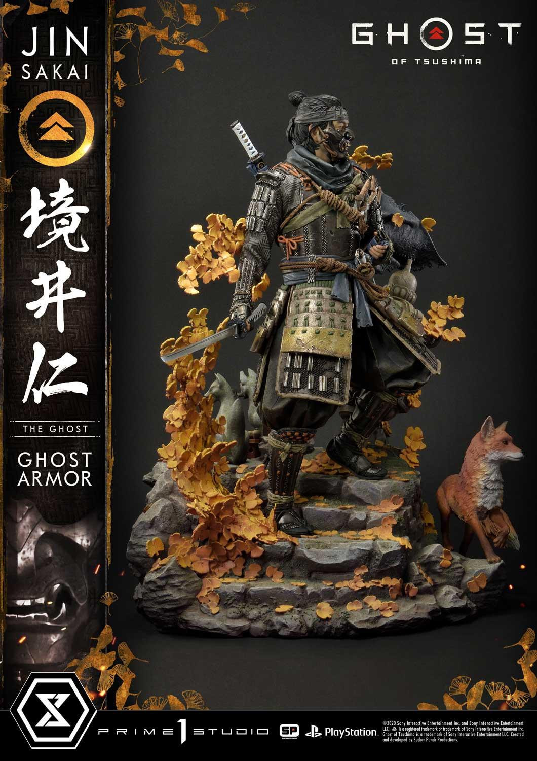 Ghost of Tsushima - Sakai Jin - Ultimate Premium Masterline  (UPMGHOT-01DXS) - 1/4 - Ghost Armor, DX Bonus version (Prime 1 Studio) photo 10