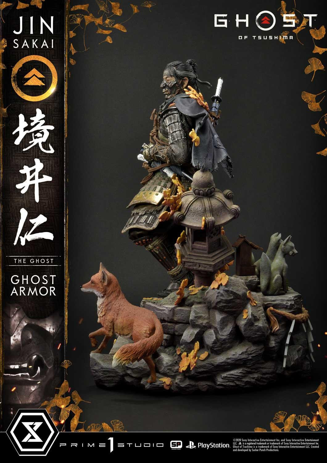 Ghost of Tsushima - Sakai Jin - Ultimate Premium Masterline  (UPMGHOT-01DXS) - 1/4 - Ghost Armor, DX Bonus version (Prime 1 Studio) photo 12