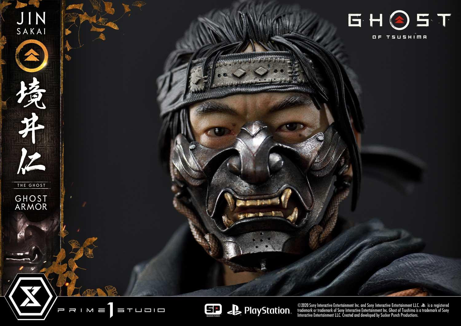 Ghost of Tsushima - Sakai Jin - Ultimate Premium Masterline  (UPMGHOT-01DXS) - 1/4 - Ghost Armor, DX Bonus version (Prime 1 Studio) photo 13