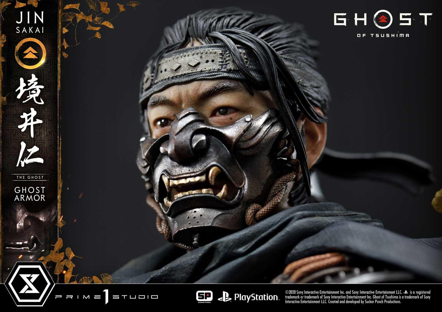 Ghost of Tsushima - Sakai Jin - Ultimate Premium Masterline  (UPMGHOT-01DXS) - 1/4 - Ghost Armor, DX Bonus version (Prime 1 Studio) photo 14