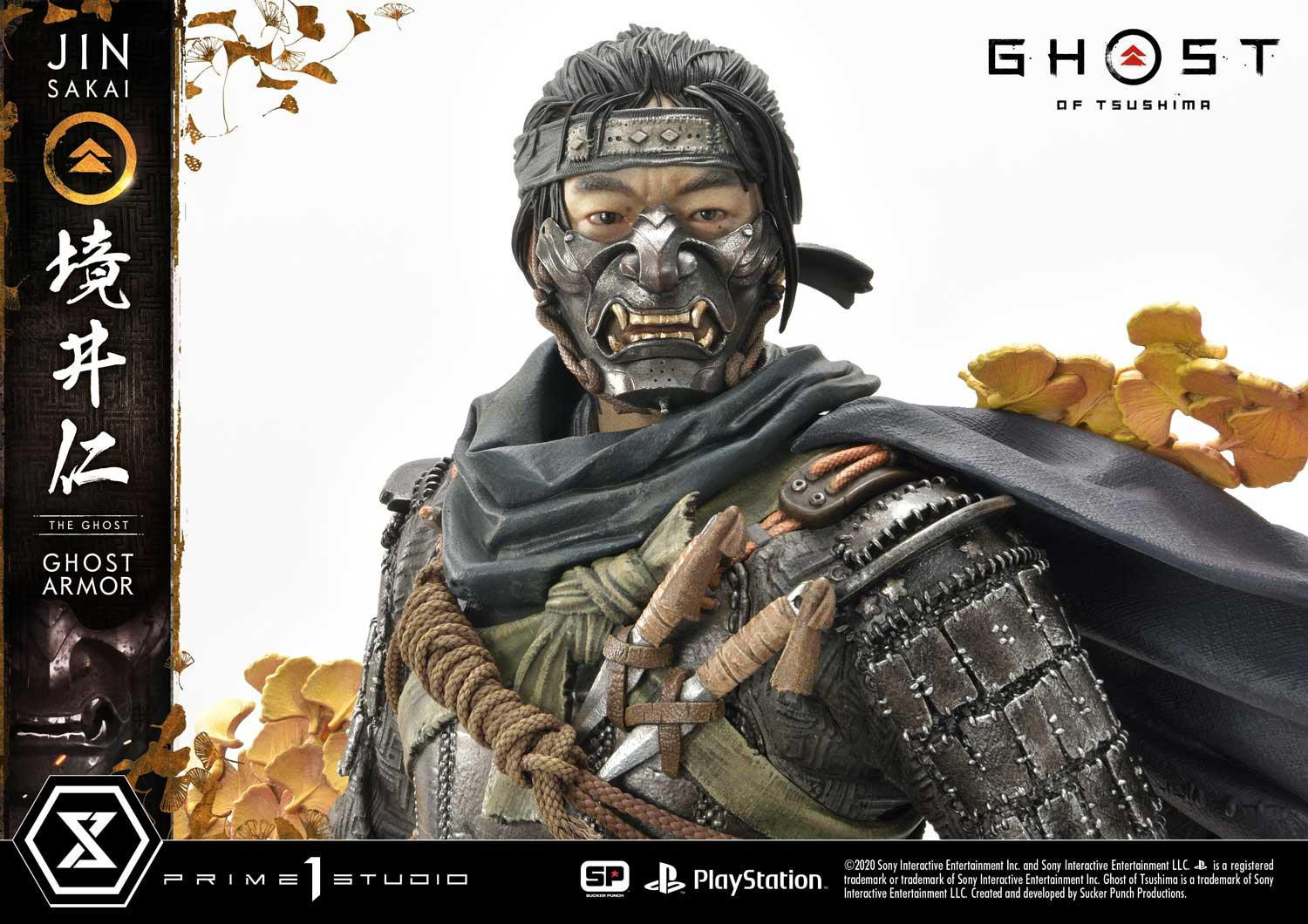 Ghost of Tsushima - Sakai Jin - Ultimate Premium Masterline  (UPMGHOT-01DXS) - 1/4 - Ghost Armor, DX Bonus version (Prime 1 Studio) photo 18