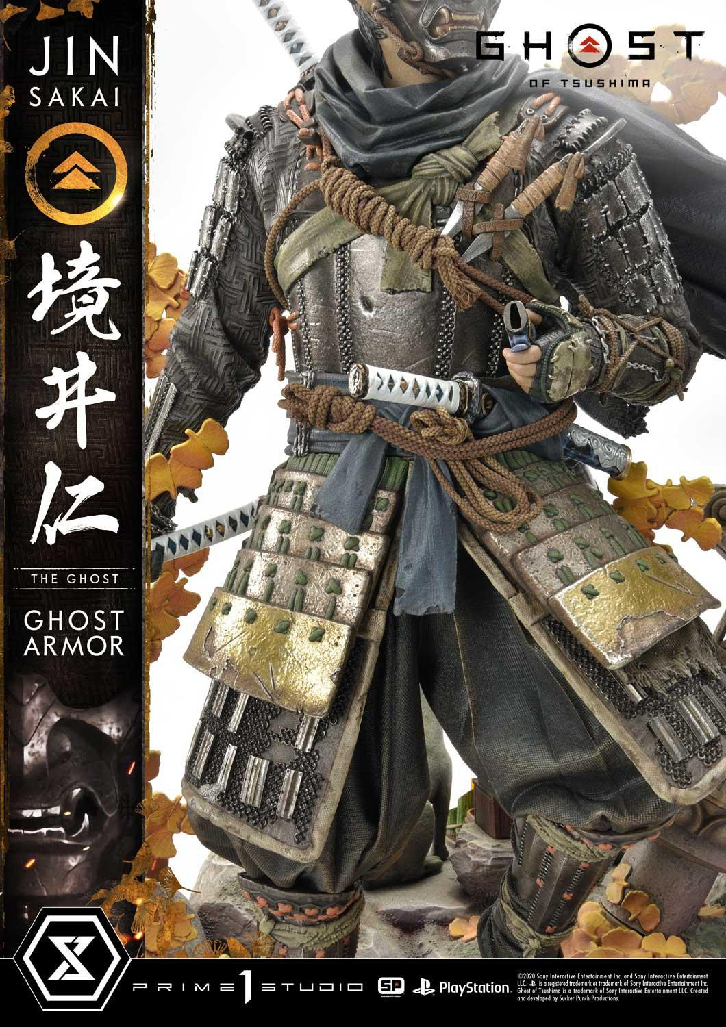 Ghost of Tsushima - Sakai Jin - Ultimate Premium Masterline  (UPMGHOT-01DXS) - 1/4 - Ghost Armor, DX Bonus version (Prime 1 Studio) photo 19