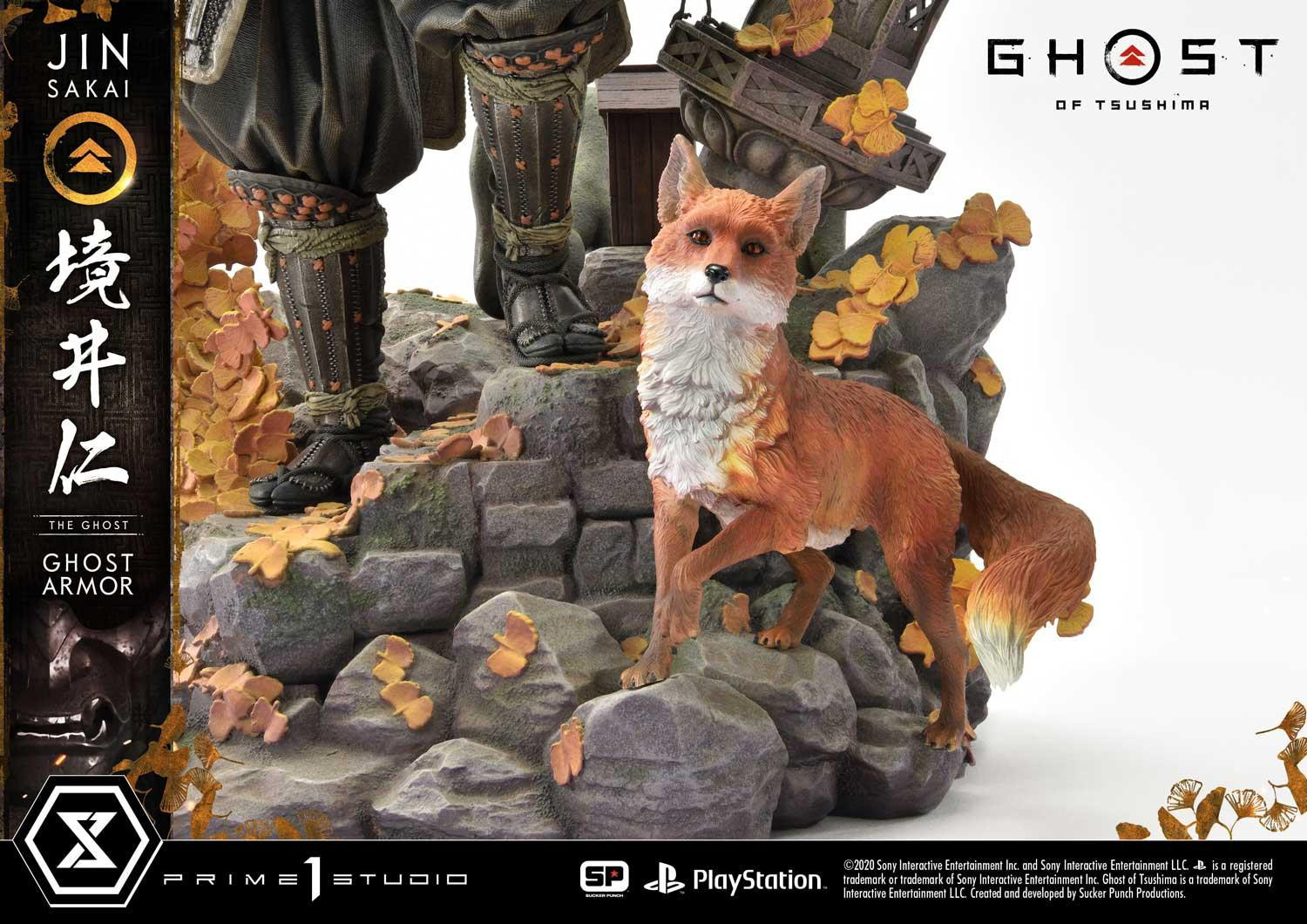 Ghost of Tsushima - Sakai Jin - Ultimate Premium Masterline  (UPMGHOT-01DXS) - 1/4 - Ghost Armor, DX Bonus version (Prime 1 Studio) photo 21