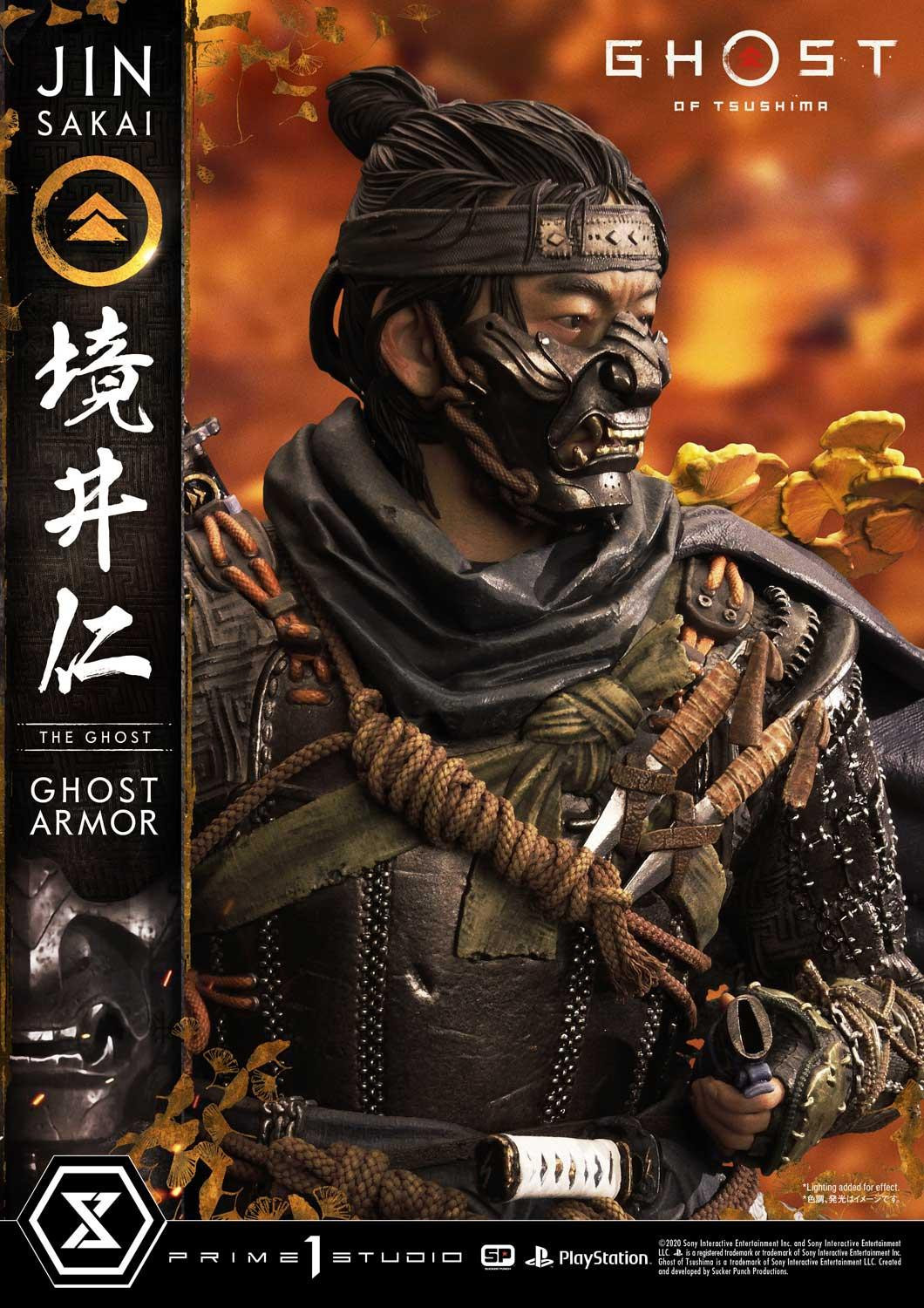 Ghost of Tsushima - Sakai Jin - Ultimate Premium Masterline  (UPMGHOT-01DXS) - 1/4 - Ghost Armor, DX Bonus version (Prime 1 Studio) photo 24