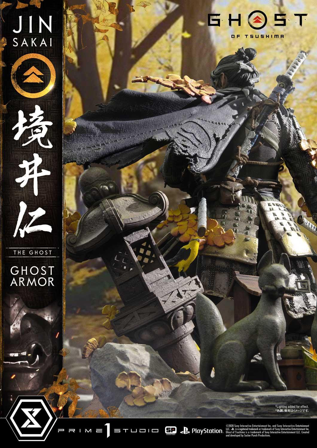 Ghost of Tsushima - Sakai Jin - Ultimate Premium Masterline  (UPMGHOT-01DXS) - 1/4 - Ghost Armor, DX Bonus version (Prime 1 Studio) photo 26