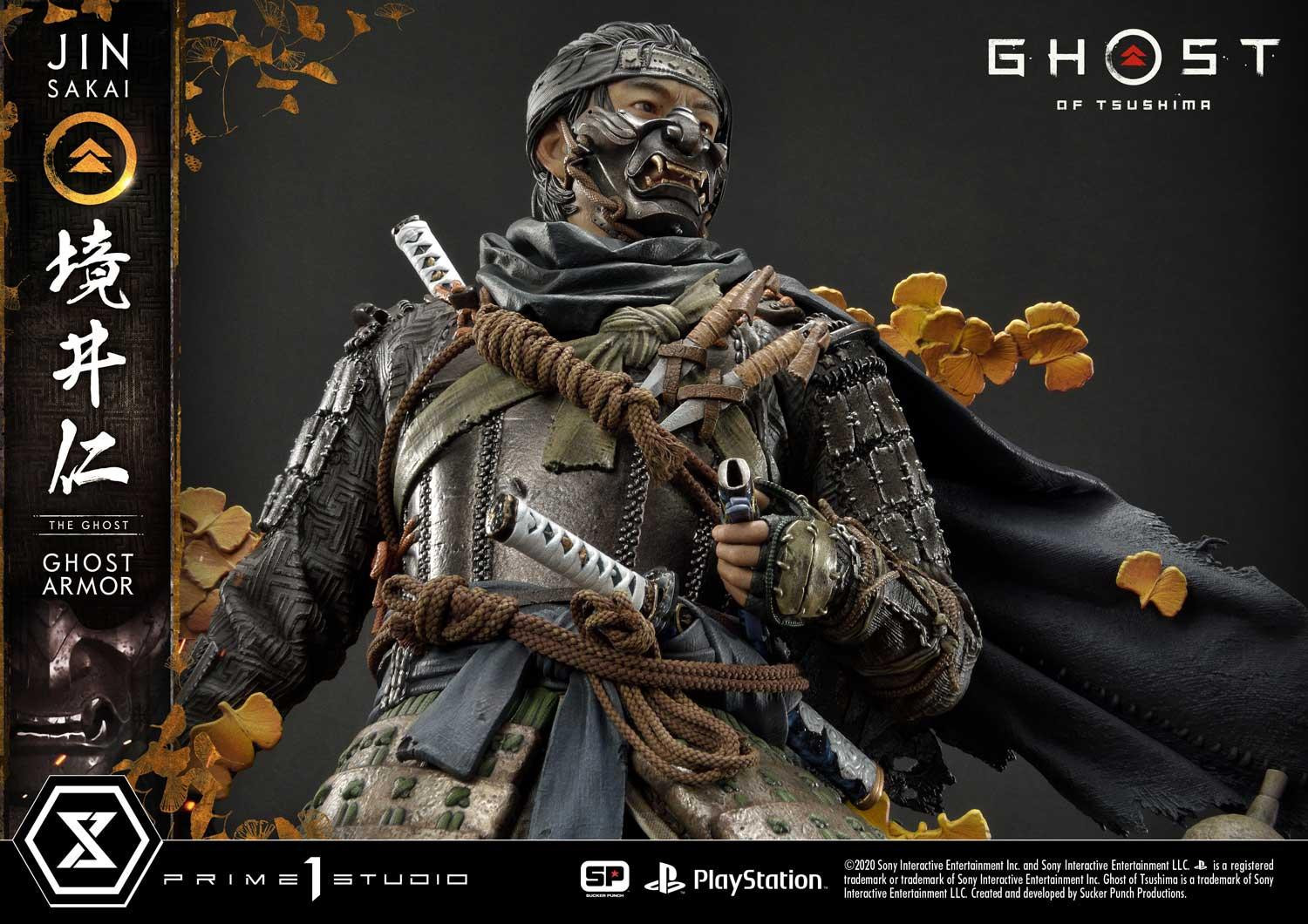 Ghost of Tsushima - Sakai Jin - Ultimate Premium Masterline  (UPMGHOT-01DXS) - 1/4 - Ghost Armor, DX Bonus version (Prime 1 Studio) photo 50