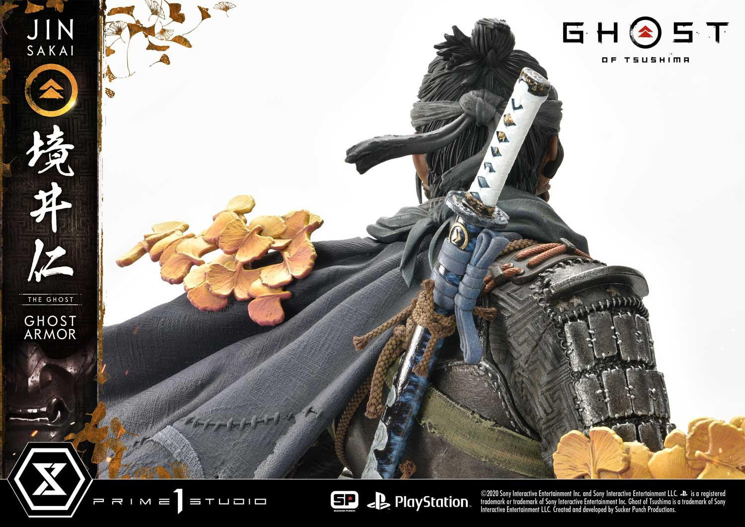 Ghost of Tsushima - Sakai Jin - Ultimate Premium Masterline  (UPMGHOT-01DXS) - 1/4 - Ghost Armor, DX Bonus version (Prime 1 Studio) photo 57