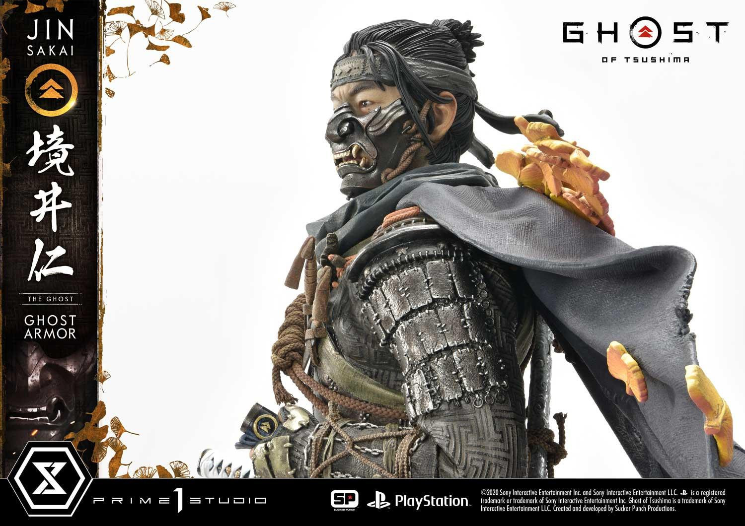 Ghost of Tsushima - Sakai Jin - Ultimate Premium Masterline  (UPMGHOT-01DXS) - 1/4 - Ghost Armor, DX Bonus version (Prime 1 Studio) photo 58