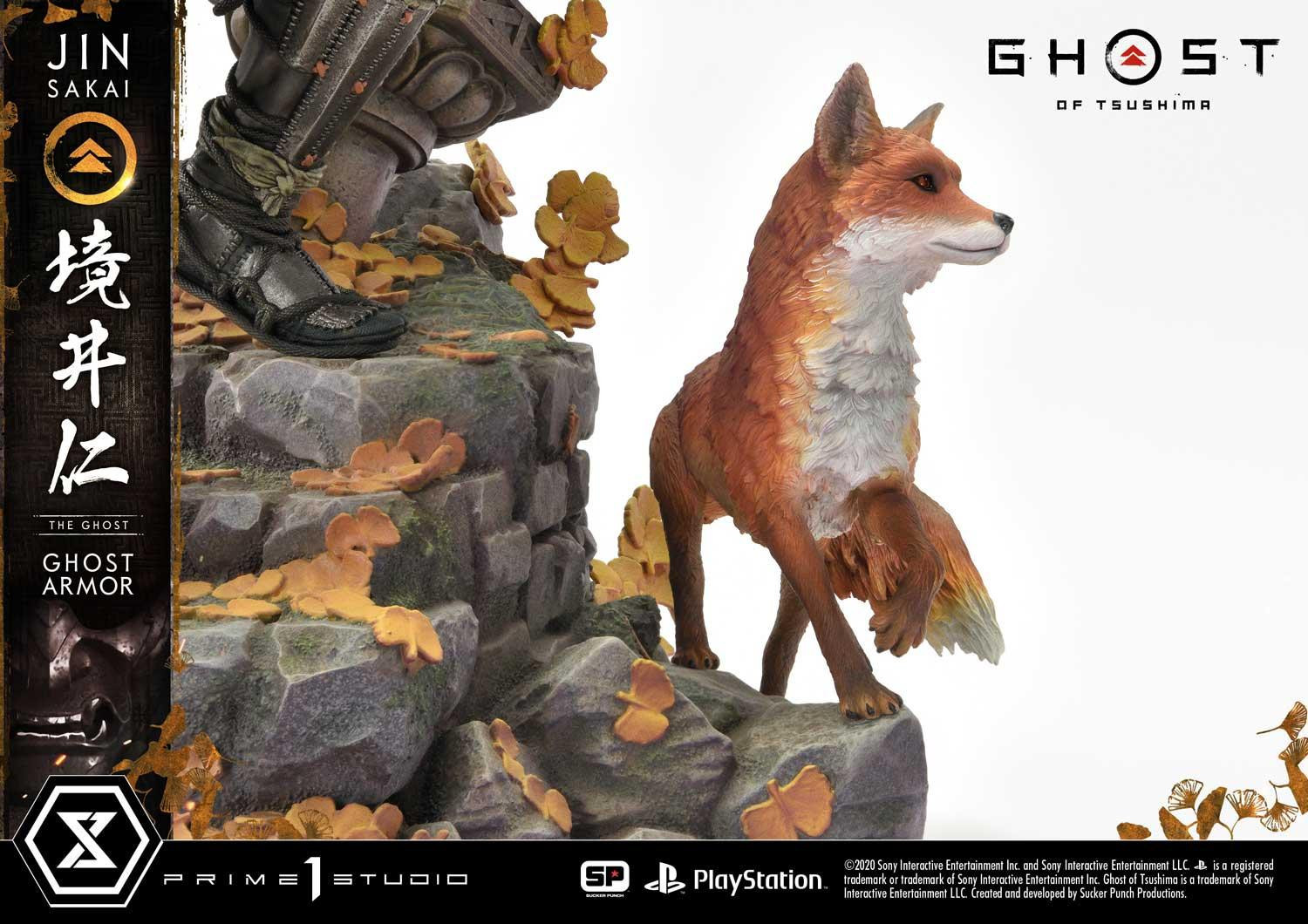 Ghost of Tsushima - Sakai Jin - Ultimate Premium Masterline  (UPMGHOT-01DXS) - 1/4 - Ghost Armor, DX Bonus version (Prime 1 Studio) photo 60