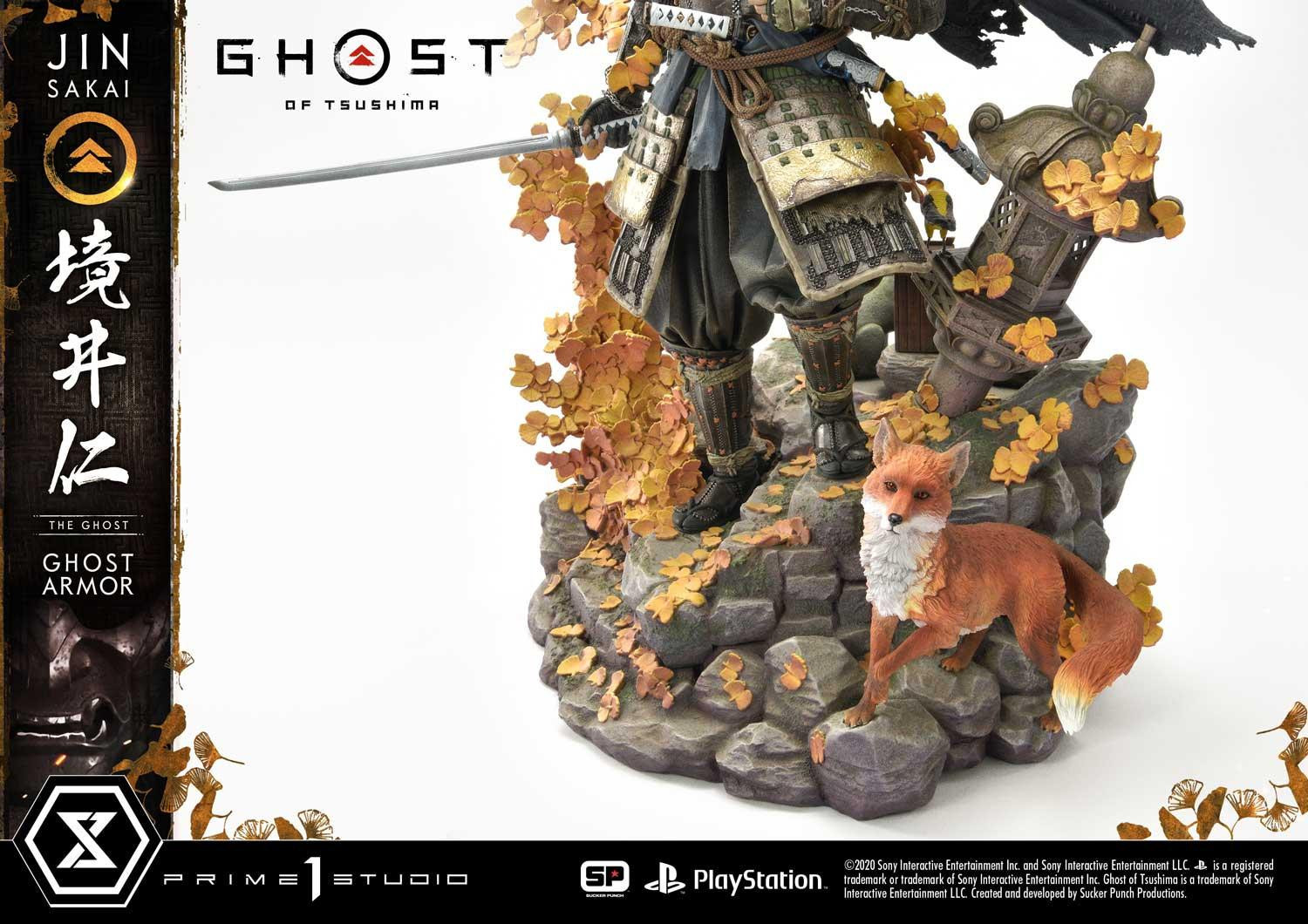 Ghost of Tsushima - Sakai Jin - Ultimate Premium Masterline  (UPMGHOT-01DXS) - 1/4 - Ghost Armor, DX Bonus version (Prime 1 Studio) photo 64