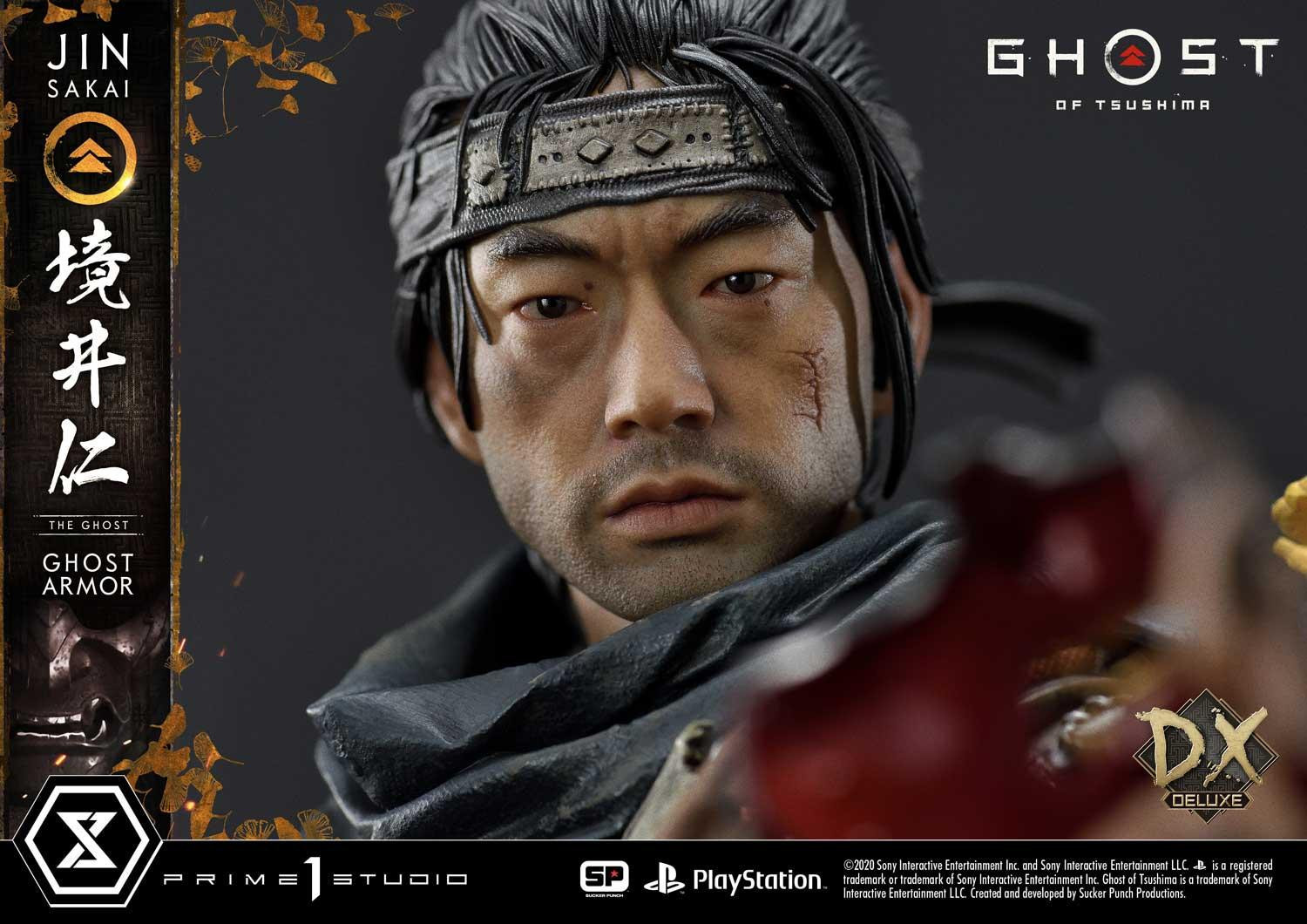 Ghost of Tsushima - Sakai Jin - Ultimate Premium Masterline  (UPMGHOT-01DXS) - 1/4 - Ghost Armor, DX Bonus version (Prime 1 Studio) photo 68
