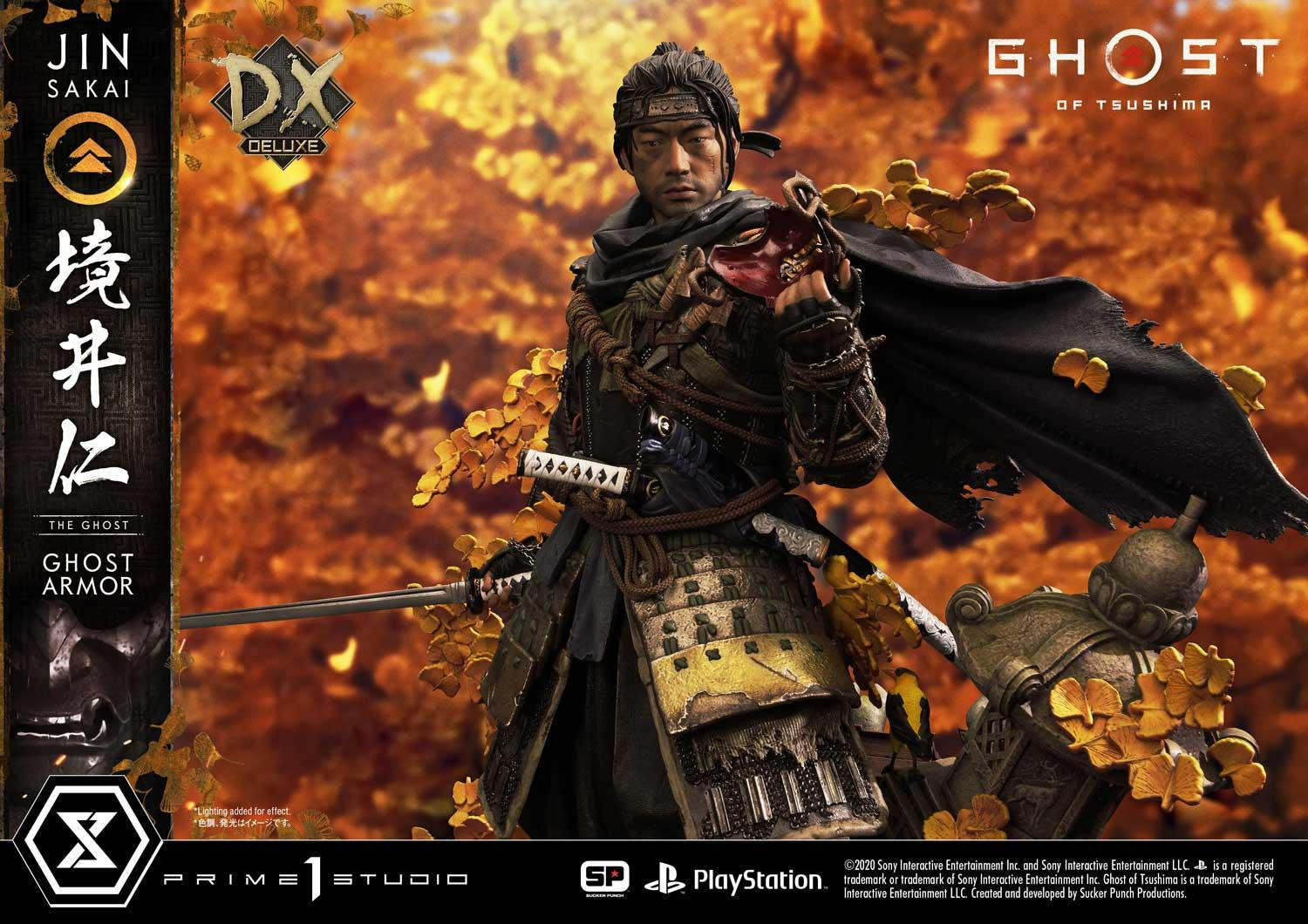 Ghost of Tsushima - Sakai Jin - Ultimate Premium Masterline  (UPMGHOT-01DXS) - 1/4 - Ghost Armor, DX Bonus version (Prime 1 Studio) photo 70