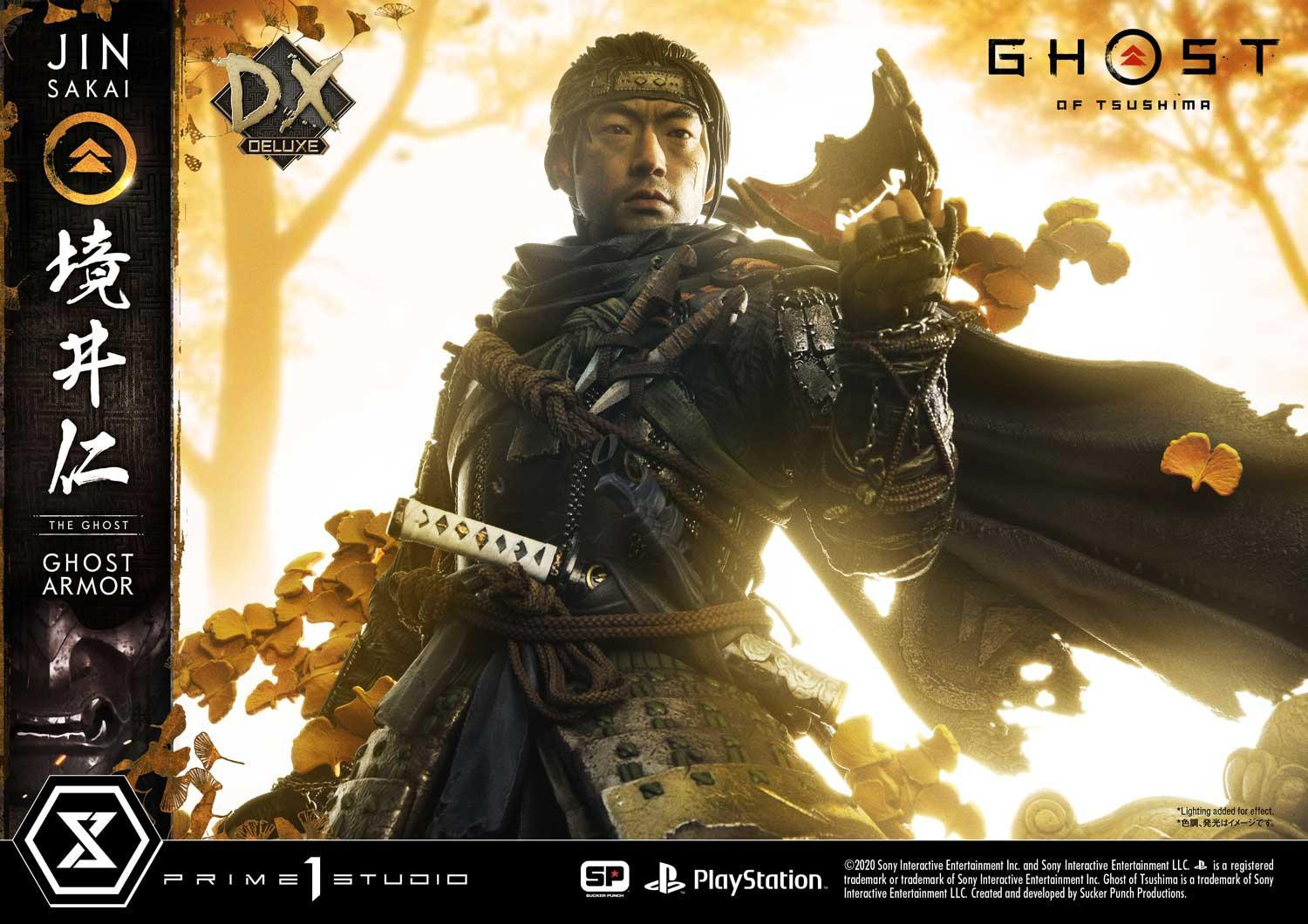 Ghost of Tsushima - Sakai Jin - Ultimate Premium Masterline  (UPMGHOT-01DXS) - 1/4 - Ghost Armor, DX Bonus version (Prime 1 Studio) photo 71