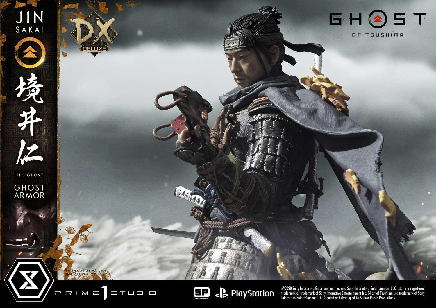 Ghost of Tsushima - Sakai Jin - Ultimate Premium Masterline  (UPMGHOT-01DXS) - 1/4 - Ghost Armor, DX Bonus version (Prime 1 Studio) photo 72