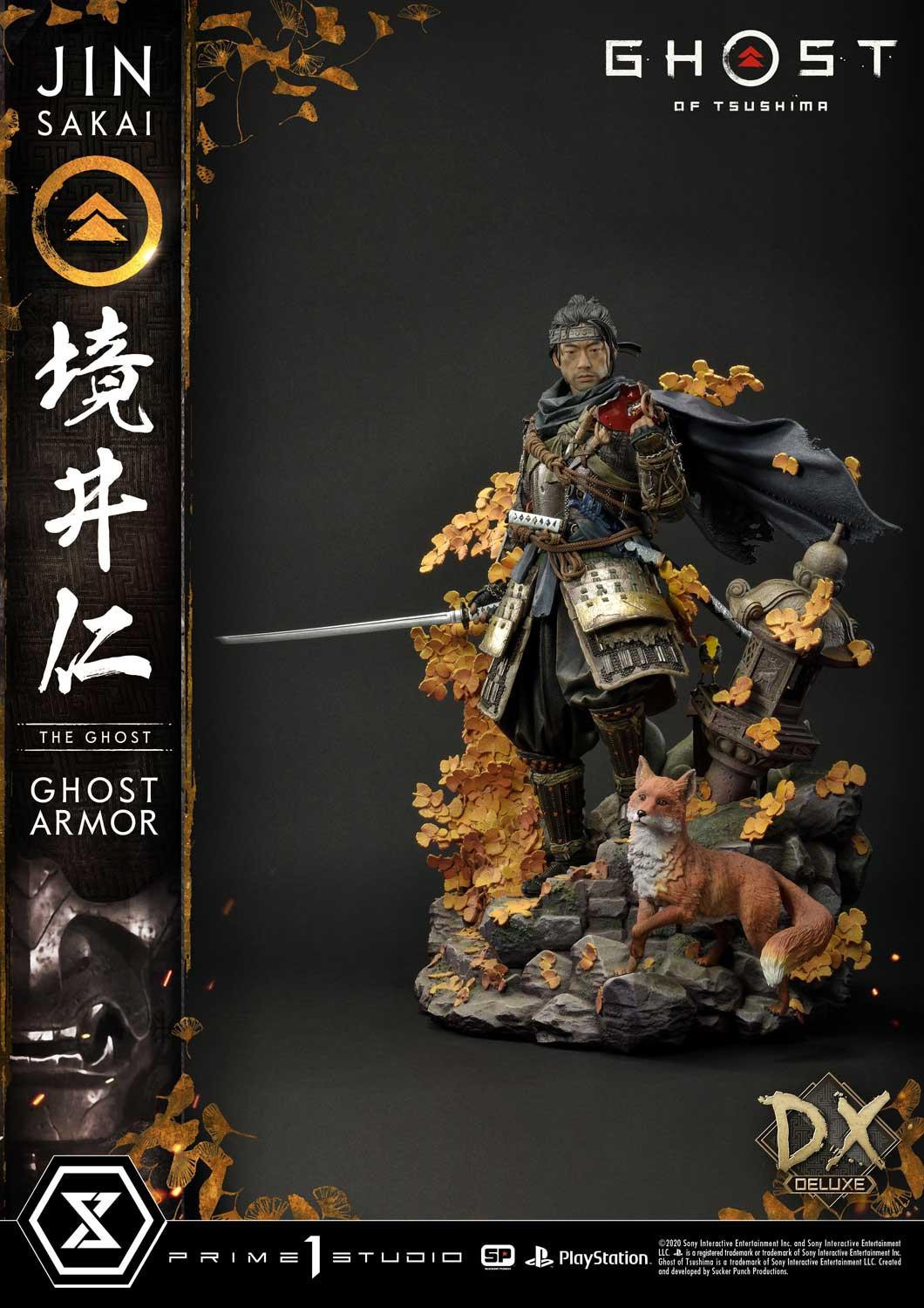 Ghost of Tsushima - Sakai Jin - Ultimate Premium Masterline  (UPMGHOT-01DXS) - 1/4 - Ghost Armor, DX Bonus version (Prime 1 Studio) photo 73