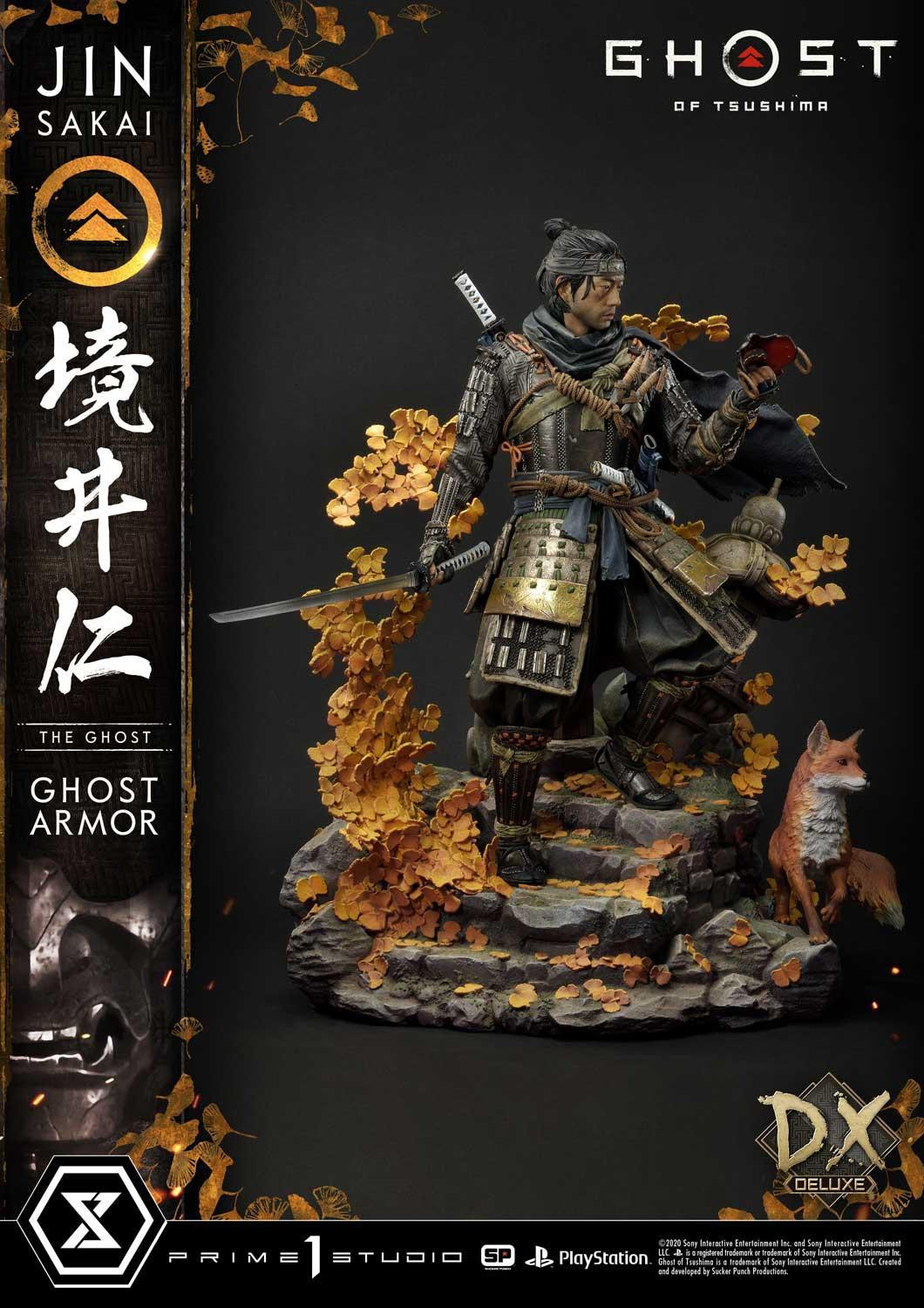 Ghost of Tsushima - Sakai Jin - Ultimate Premium Masterline  (UPMGHOT-01DXS) - 1/4 - Ghost Armor, DX Bonus version (Prime 1 Studio) photo 74