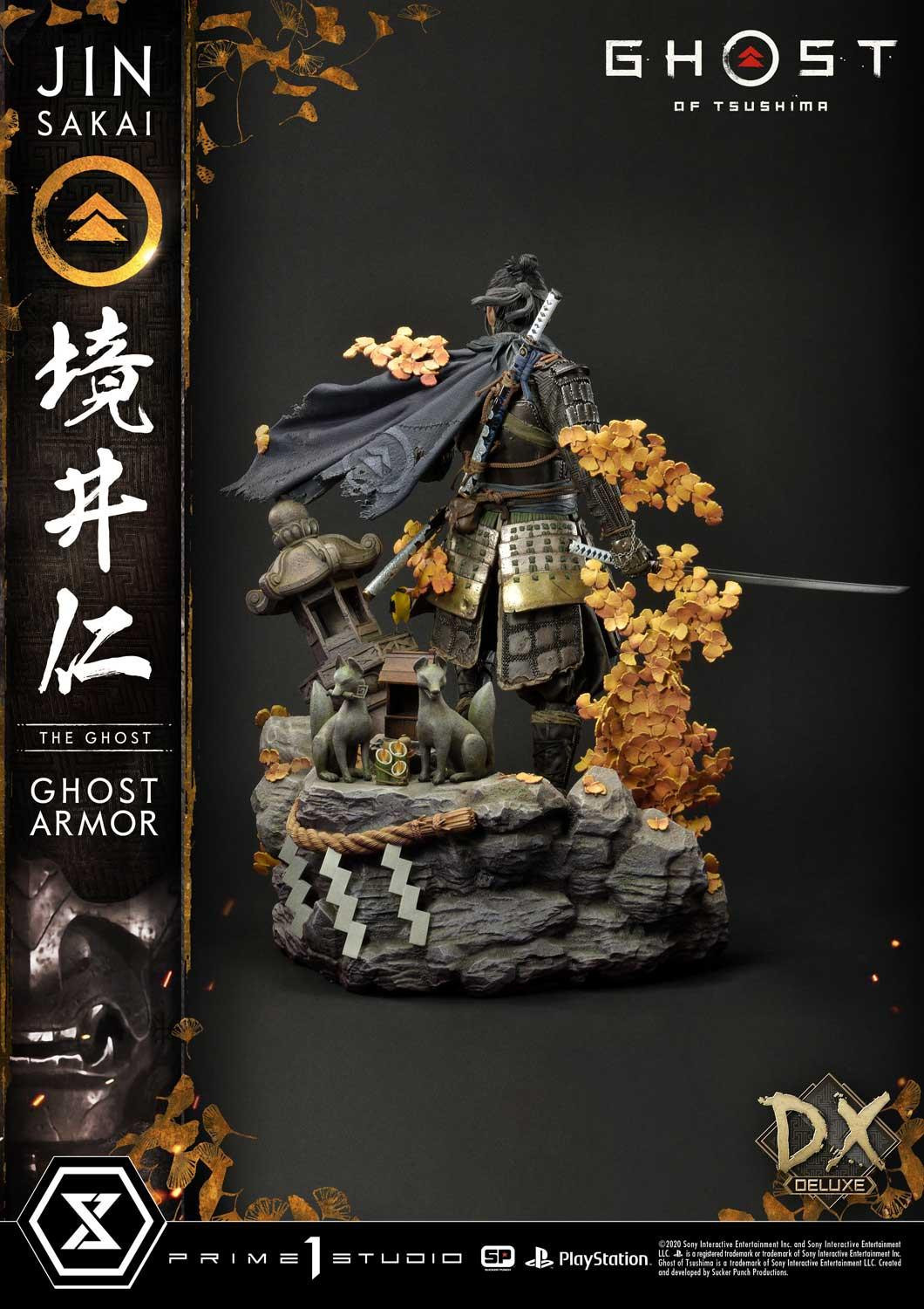 Ghost of Tsushima - Sakai Jin - Ultimate Premium Masterline  (UPMGHOT-01DXS) - 1/4 - Ghost Armor, DX Bonus version (Prime 1 Studio) photo 75