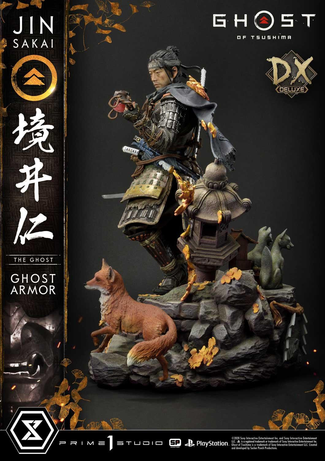 Ghost of Tsushima - Sakai Jin - Ultimate Premium Masterline  (UPMGHOT-01DXS) - 1/4 - Ghost Armor, DX Bonus version (Prime 1 Studio) photo 76