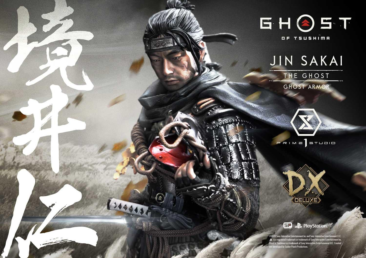 Ghost of Tsushima - Sakai Jin - Ultimate Premium Masterline  (UPMGHOT-01DXS) - 1/4 - Ghost Armor, DX Bonus version (Prime 1 Studio) photo 78