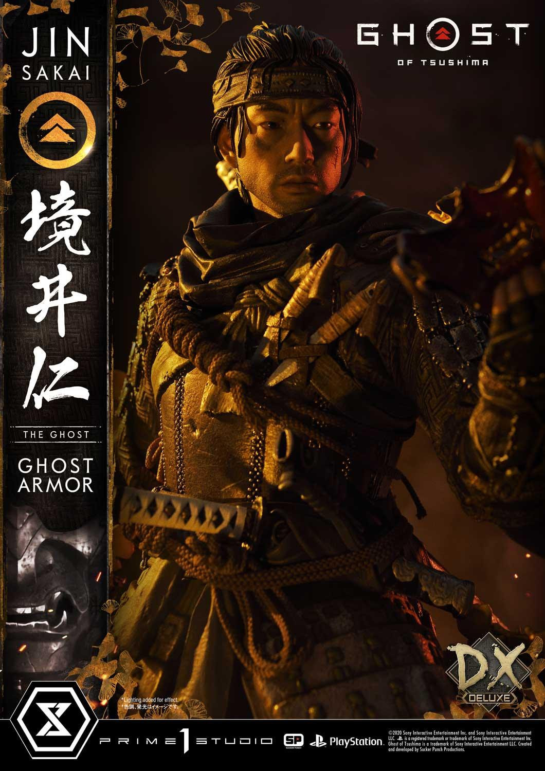 Ghost of Tsushima - Sakai Jin - Ultimate Premium Masterline  (UPMGHOT-01DXS) - 1/4 - Ghost Armor, DX Bonus version (Prime 1 Studio) photo 80