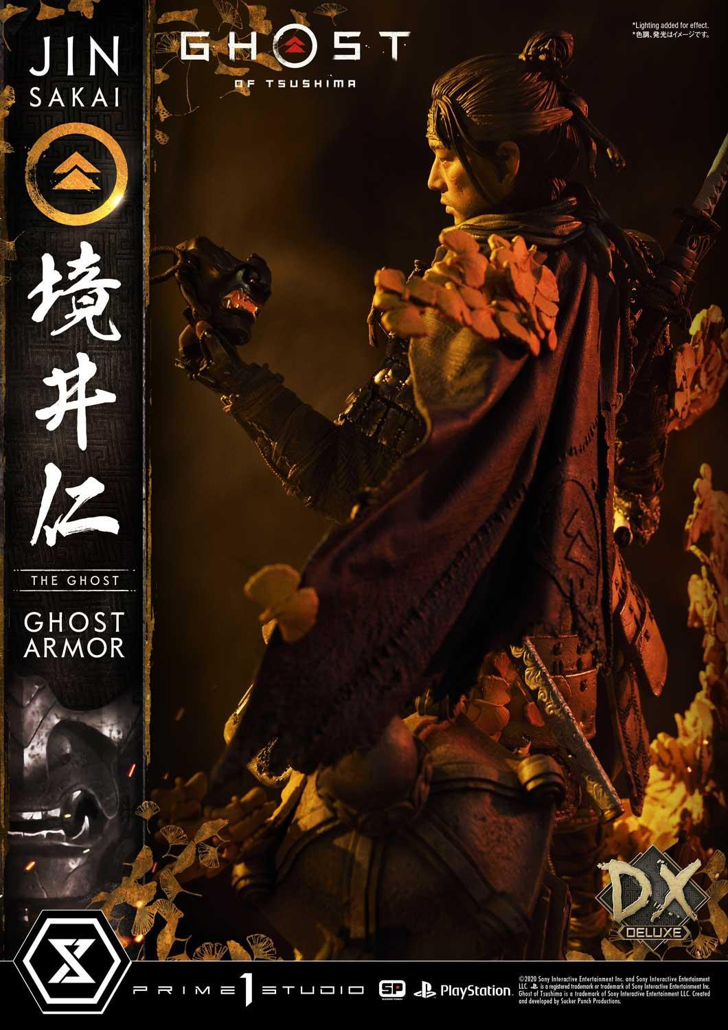 Ghost of Tsushima - Sakai Jin - Ultimate Premium Masterline  (UPMGHOT-01DXS) - 1/4 - Ghost Armor, DX Bonus version (Prime 1 Studio) photo 81