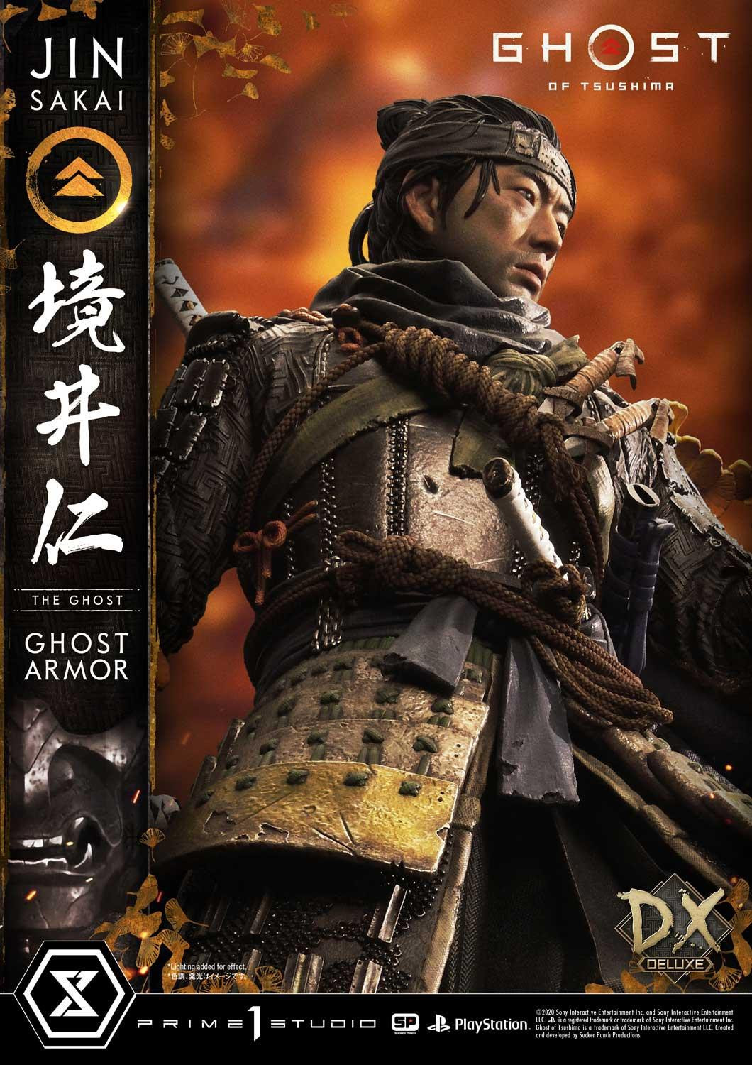 Ghost of Tsushima - Sakai Jin - Ultimate Premium Masterline  (UPMGHOT-01DXS) - 1/4 - Ghost Armor, DX Bonus version (Prime 1 Studio) photo 82