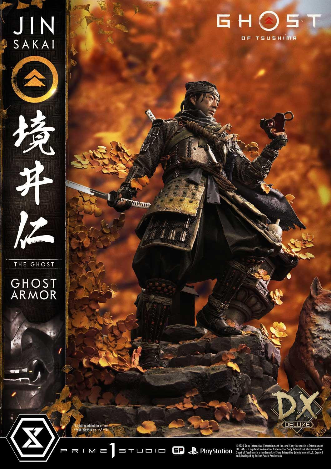 Ghost of Tsushima - Sakai Jin - Ultimate Premium Masterline  (UPMGHOT-01DXS) - 1/4 - Ghost Armor, DX Bonus version (Prime 1 Studio) photo 83