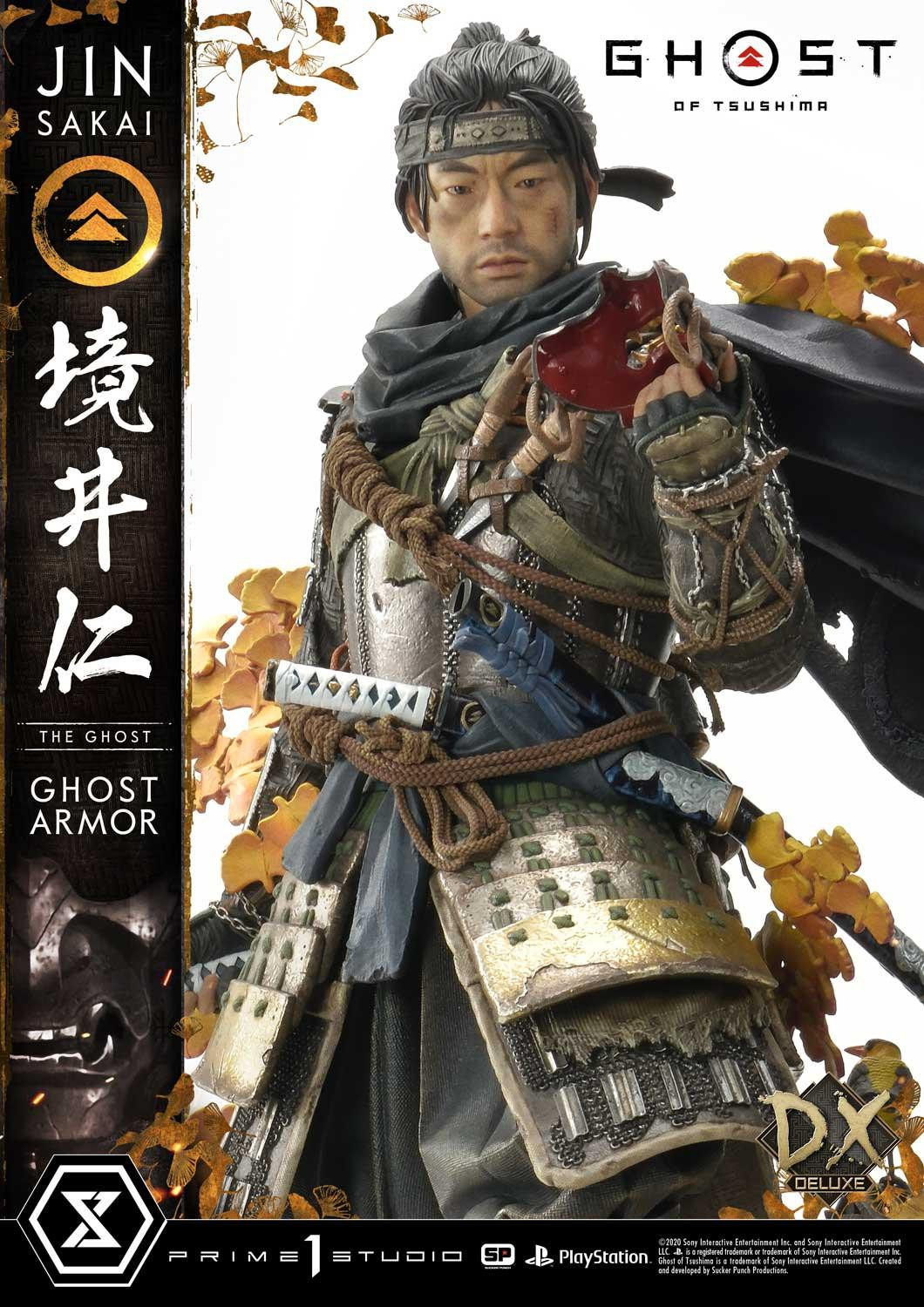 Ghost of Tsushima - Sakai Jin - Ultimate Premium Masterline  (UPMGHOT-01DXS) - 1/4 - Ghost Armor, DX Bonus version (Prime 1 Studio) photo 84