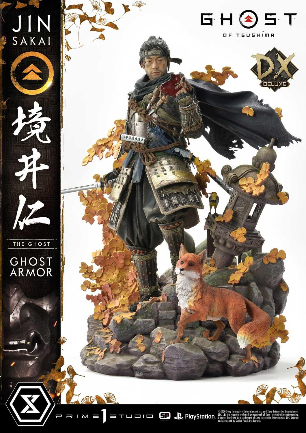 Ghost of Tsushima - Sakai Jin - Ultimate Premium Masterline  (UPMGHOT-01DXS) - 1/4 - Ghost Armor, DX Bonus version (Prime 1 Studio) photo 85