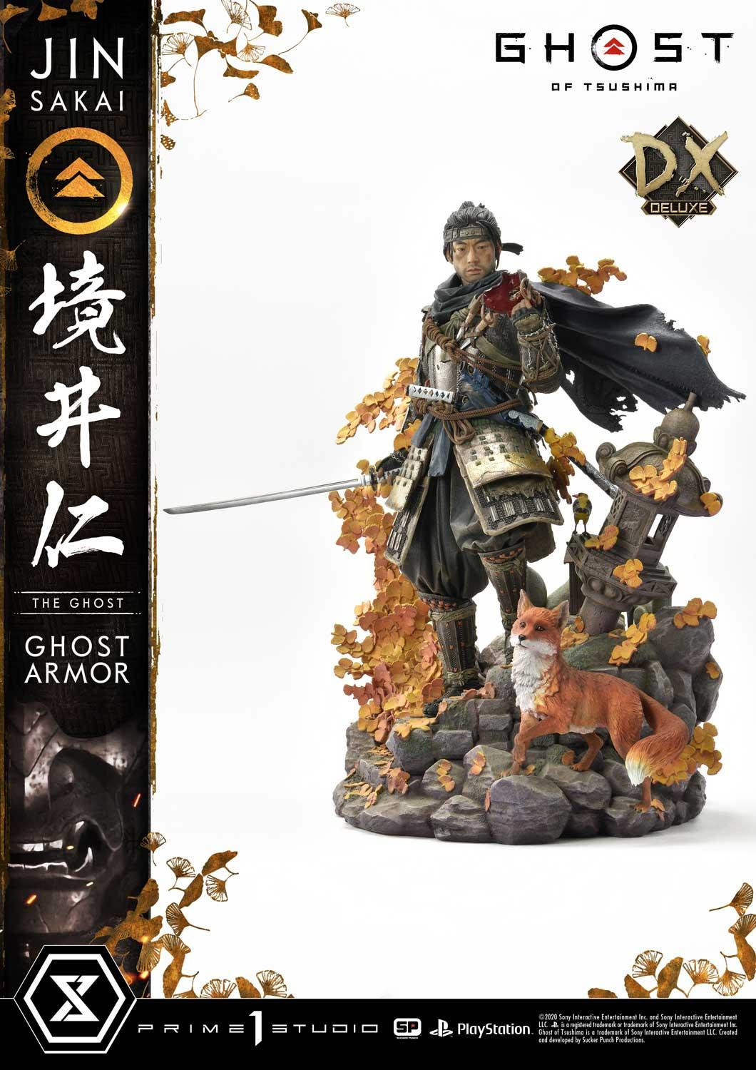 Ghost of Tsushima - Sakai Jin - Ultimate Premium Masterline  (UPMGHOT-01DXS) - 1/4 - Ghost Armor, DX Bonus version (Prime 1 Studio) photo 86