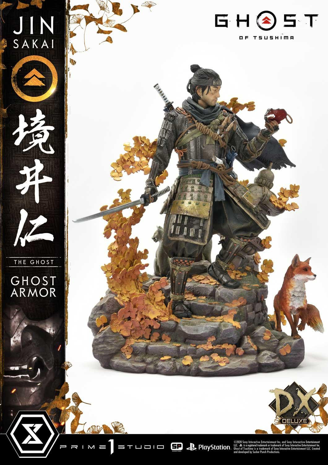 Ghost of Tsushima - Sakai Jin - Ultimate Premium Masterline  (UPMGHOT-01DXS) - 1/4 - Ghost Armor, DX Bonus version (Prime 1 Studio) photo 87