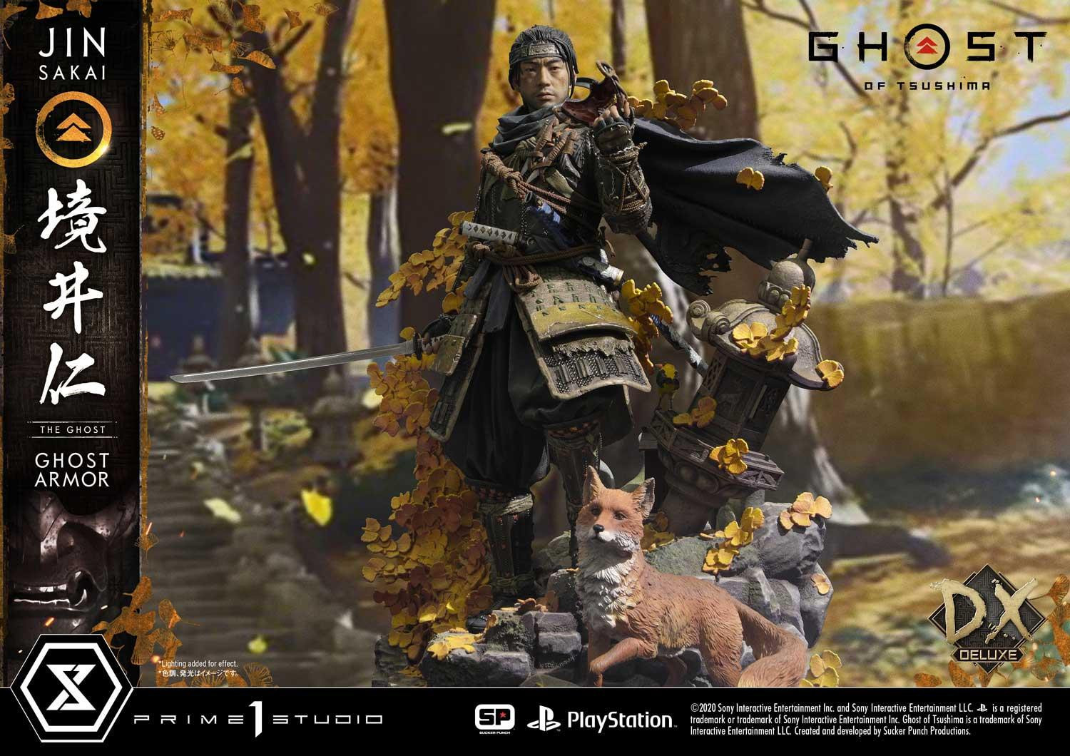 Ghost of Tsushima - Sakai Jin - Ultimate Premium Masterline  (UPMGHOT-01DXS) - 1/4 - Ghost Armor, DX Bonus version (Prime 1 Studio) photo 91