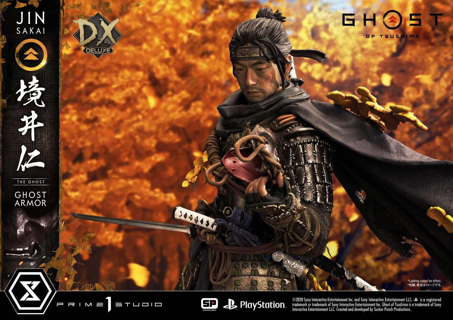 Ghost of Tsushima - Sakai Jin - Ultimate Premium Masterline  (UPMGHOT-01DXS) - 1/4 - Ghost Armor, DX Bonus version (Prime 1 Studio) photo 92