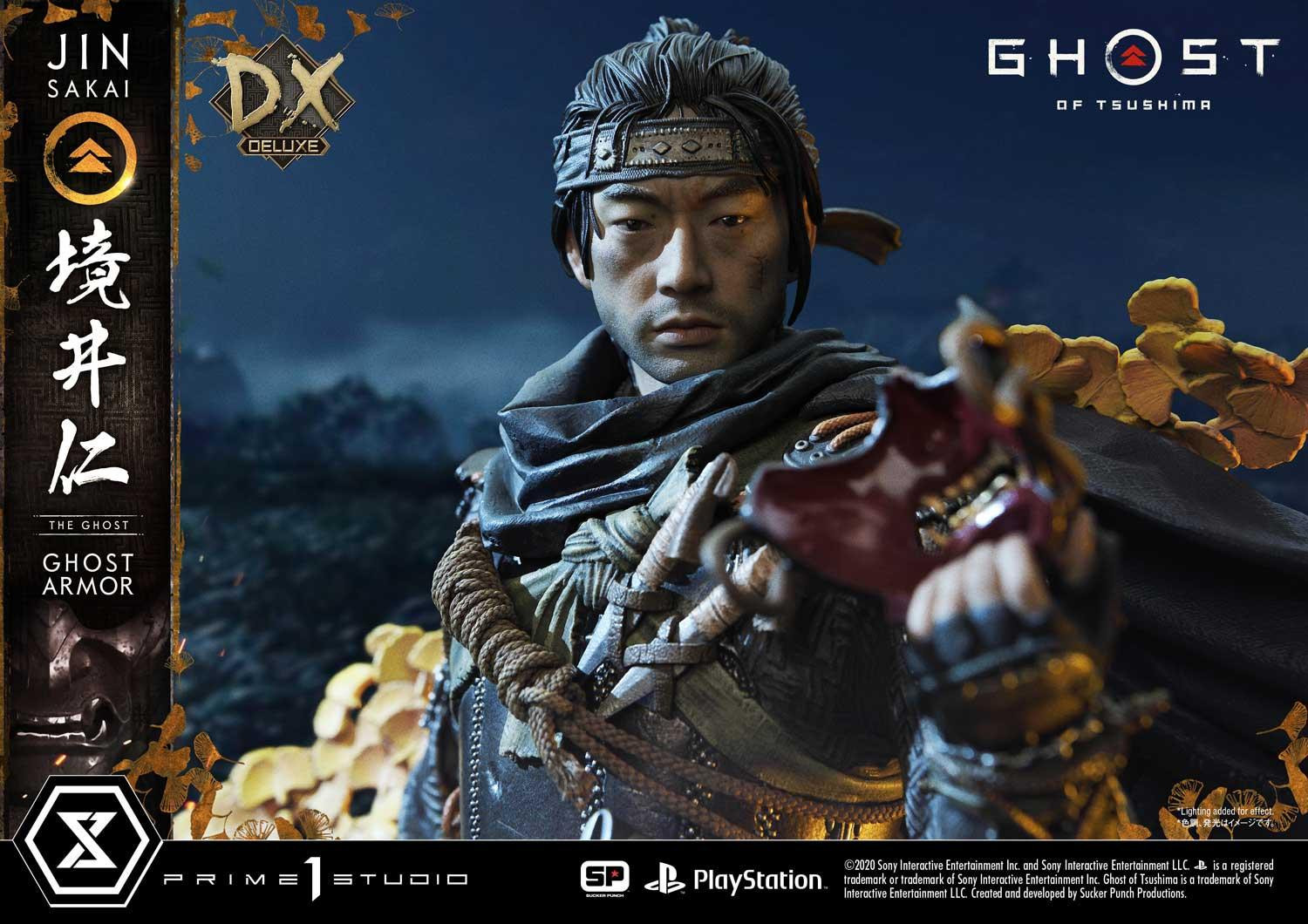 Ghost of Tsushima - Sakai Jin - Ultimate Premium Masterline  (UPMGHOT-01DXS) - 1/4 - Ghost Armor, DX Bonus version (Prime 1 Studio) photo 93