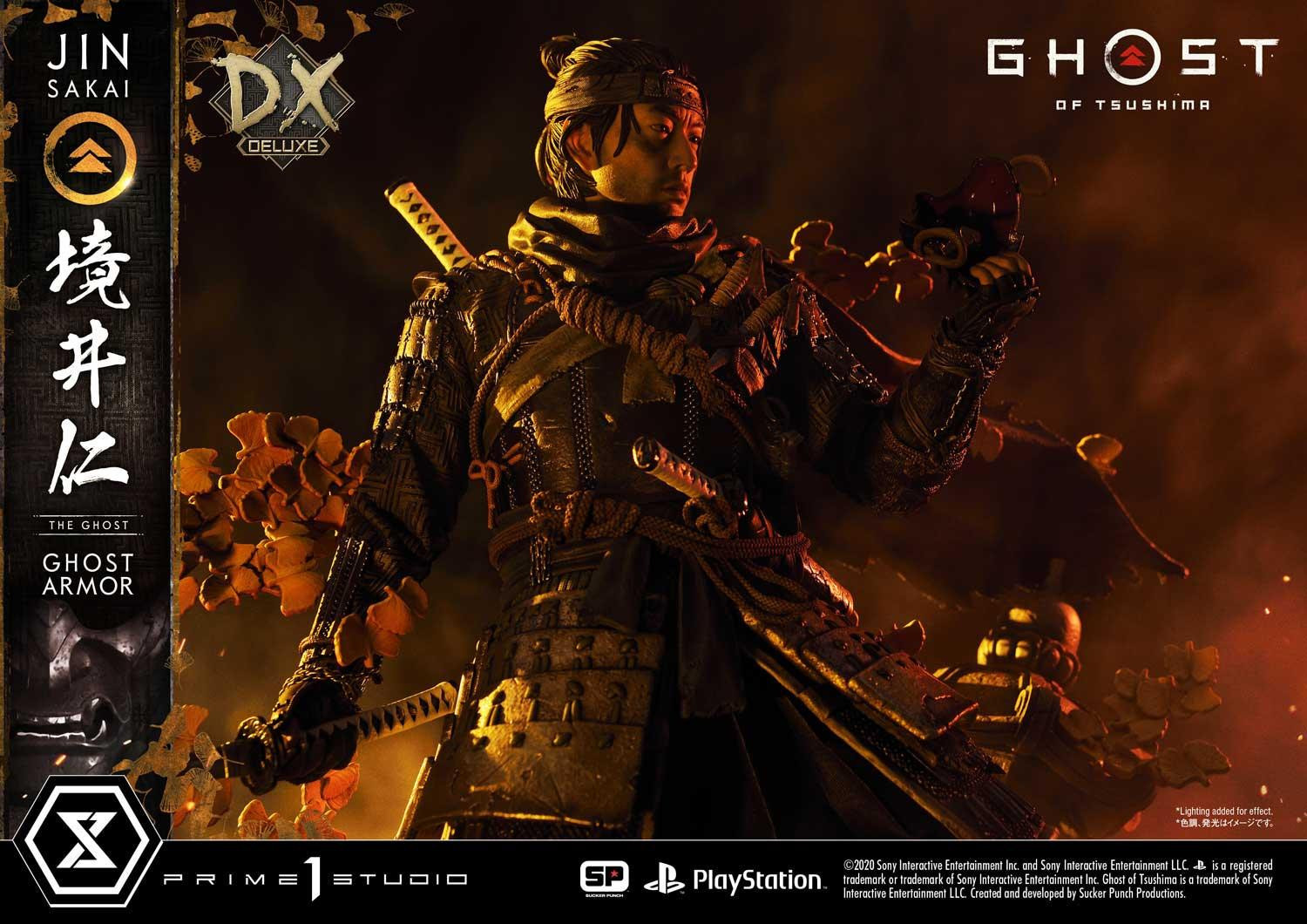 Ghost of Tsushima - Sakai Jin - Ultimate Premium Masterline  (UPMGHOT-01DXS) - 1/4 - Ghost Armor, DX Bonus version (Prime 1 Studio) photo 94