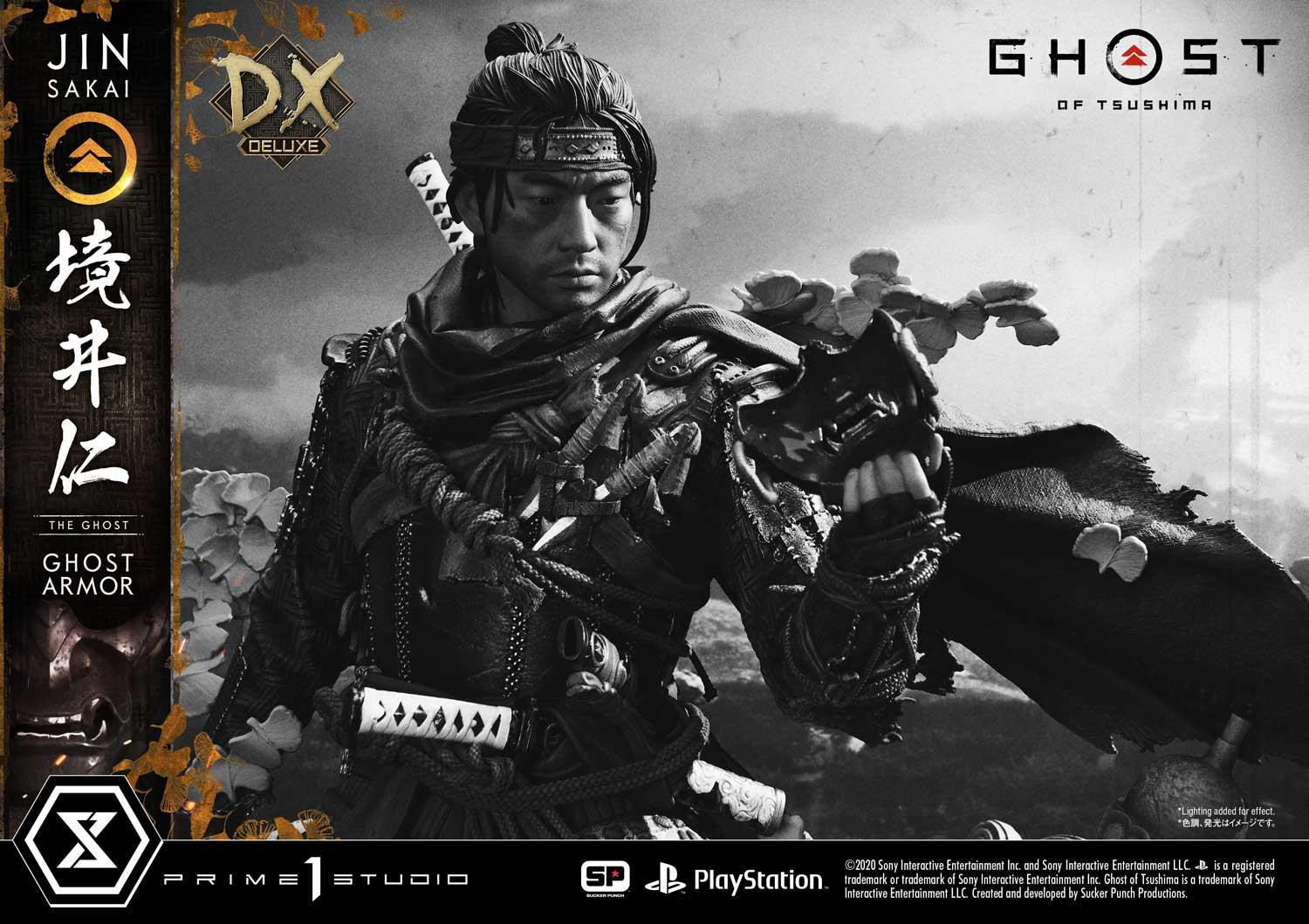 Ghost of Tsushima - Sakai Jin - Ultimate Premium Masterline  (UPMGHOT-01DXS) - 1/4 - Ghost Armor, DX Bonus version (Prime 1 Studio) photo 95