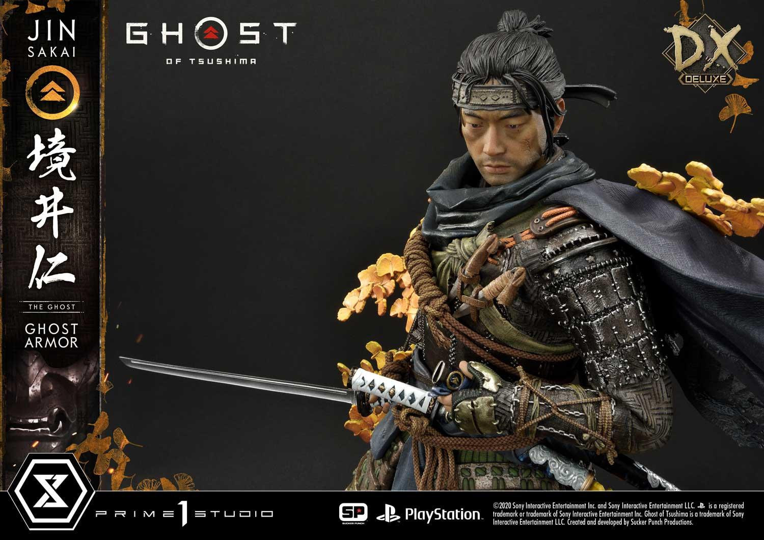 Ghost of Tsushima - Sakai Jin - Ultimate Premium Masterline  (UPMGHOT-01DXS) - 1/4 - Ghost Armor, DX Bonus version (Prime 1 Studio) photo 96