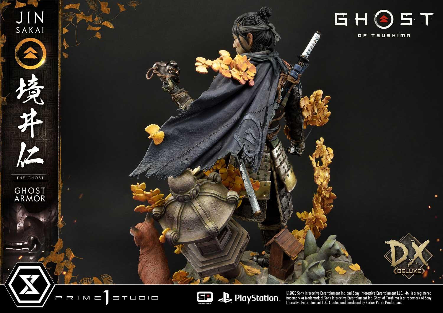 Ghost of Tsushima - Sakai Jin - Ultimate Premium Masterline  (UPMGHOT-01DXS) - 1/4 - Ghost Armor, DX Bonus version (Prime 1 Studio) photo 97