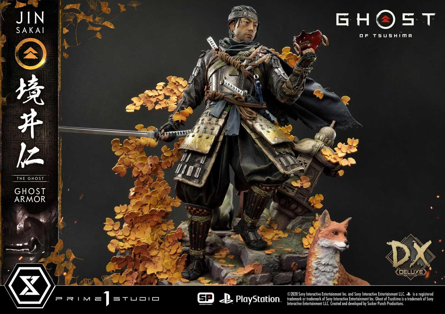 Ghost of Tsushima - Sakai Jin - Ultimate Premium Masterline  (UPMGHOT-01DXS) - 1/4 - Ghost Armor, DX Bonus version (Prime 1 Studio) photo 98