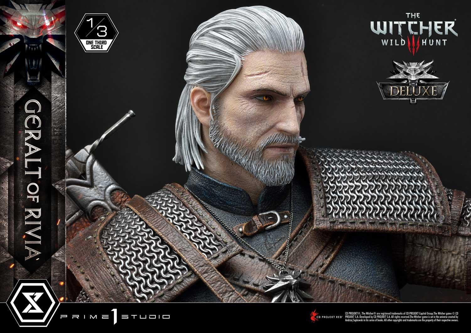 The Witcher 3: Wild Hunt - Geralt - Museum Masterline Series  (MMW3-01DX) - 1/3 - DX version (Prime 1 Studio) photo 2
