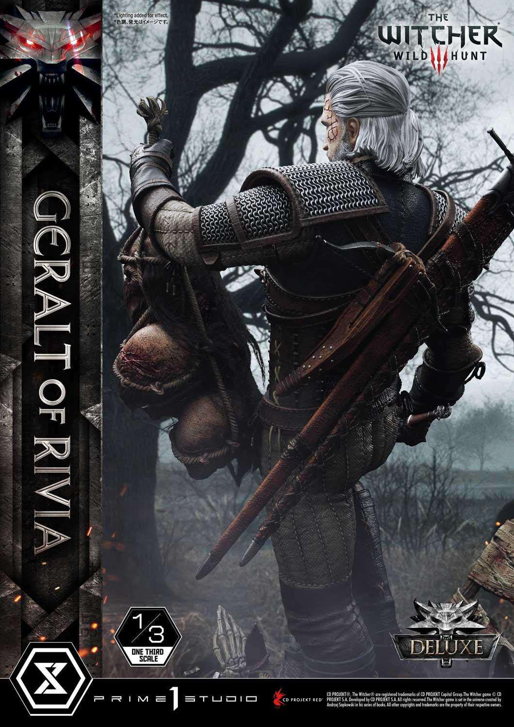 The Witcher 3: Wild Hunt - Geralt - Museum Masterline Series  (MMW3-01DX) - 1/3 - DX version (Prime 1 Studio) photo 3
