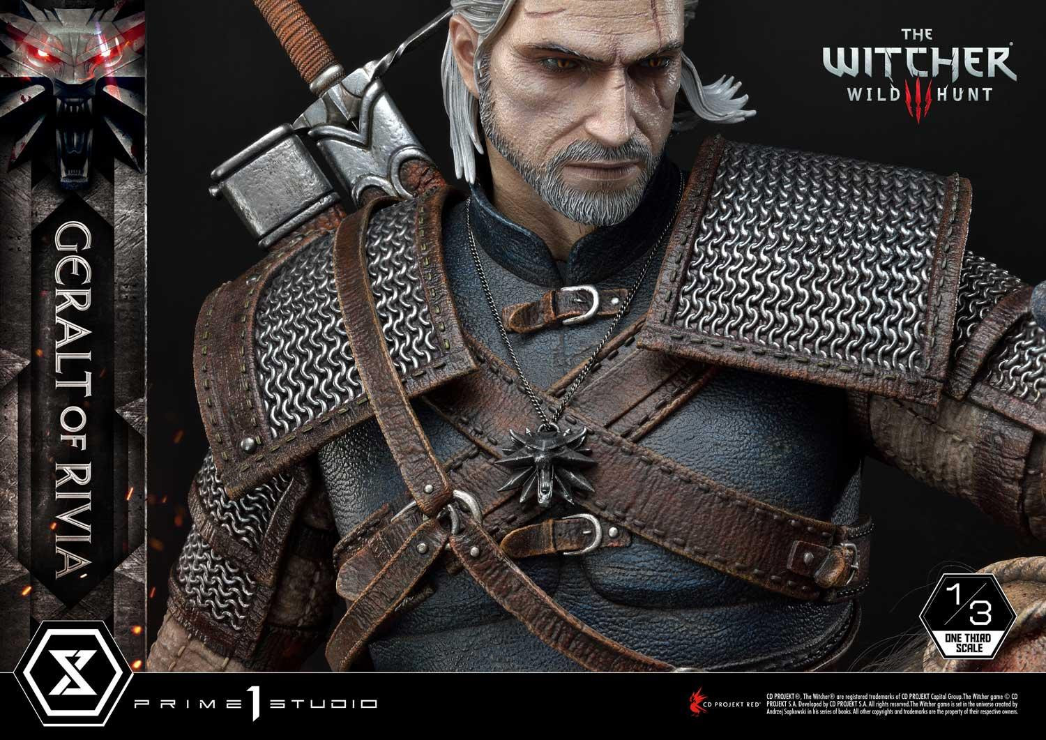 The Witcher 3: Wild Hunt - Geralt - Museum Masterline Series  (MMW3-01DX) - 1/3 - DX version (Prime 1 Studio) photo 4