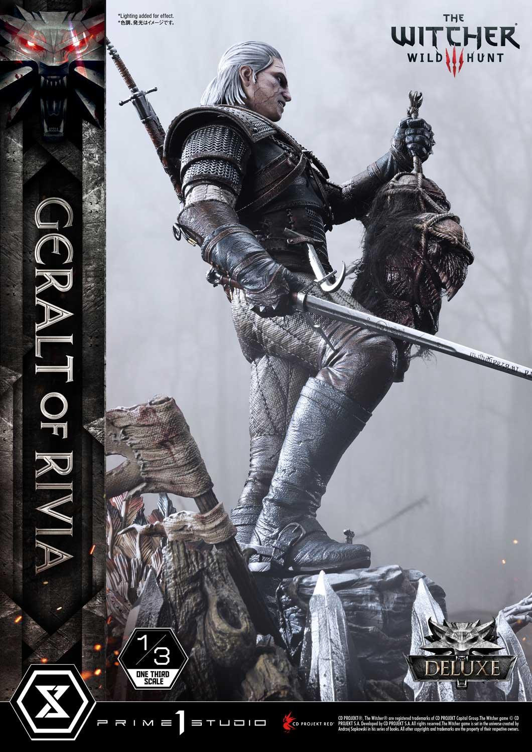 The Witcher 3: Wild Hunt - Geralt - Museum Masterline Series  (MMW3-01DX) - 1/3 - DX version (Prime 1 Studio) photo 5