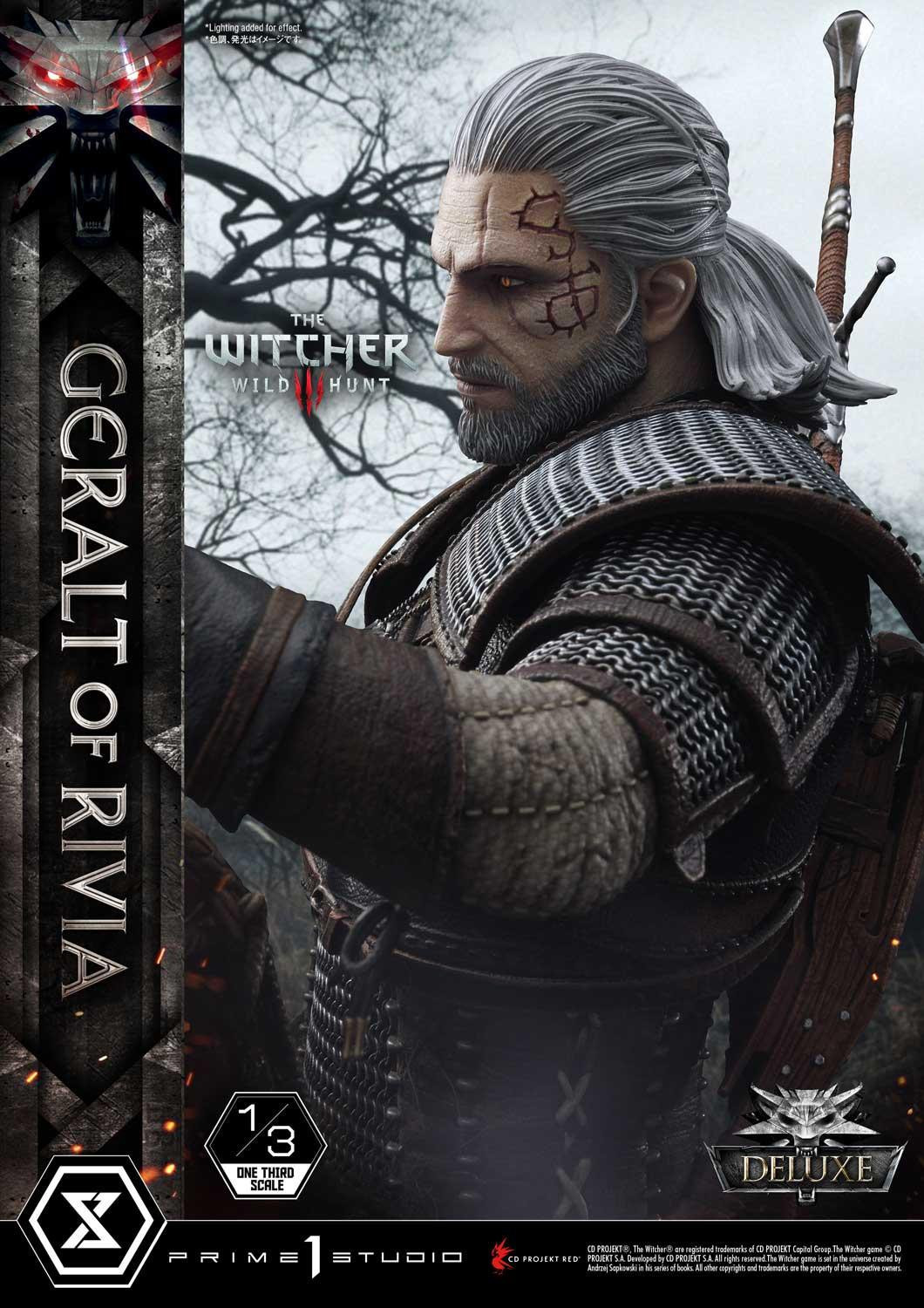The Witcher 3: Wild Hunt - Geralt - Museum Masterline Series  (MMW3-01DX) - 1/3 - DX version (Prime 1 Studio) photo 7