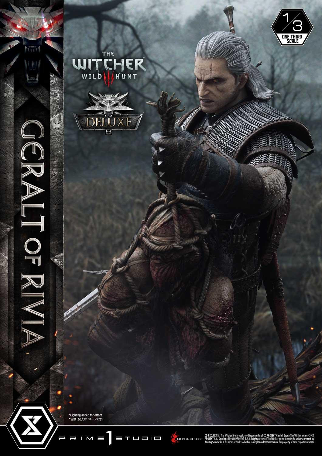 The Witcher 3: Wild Hunt - Geralt - Museum Masterline Series  (MMW3-01DX) - 1/3 - DX version (Prime 1 Studio) photo 8
